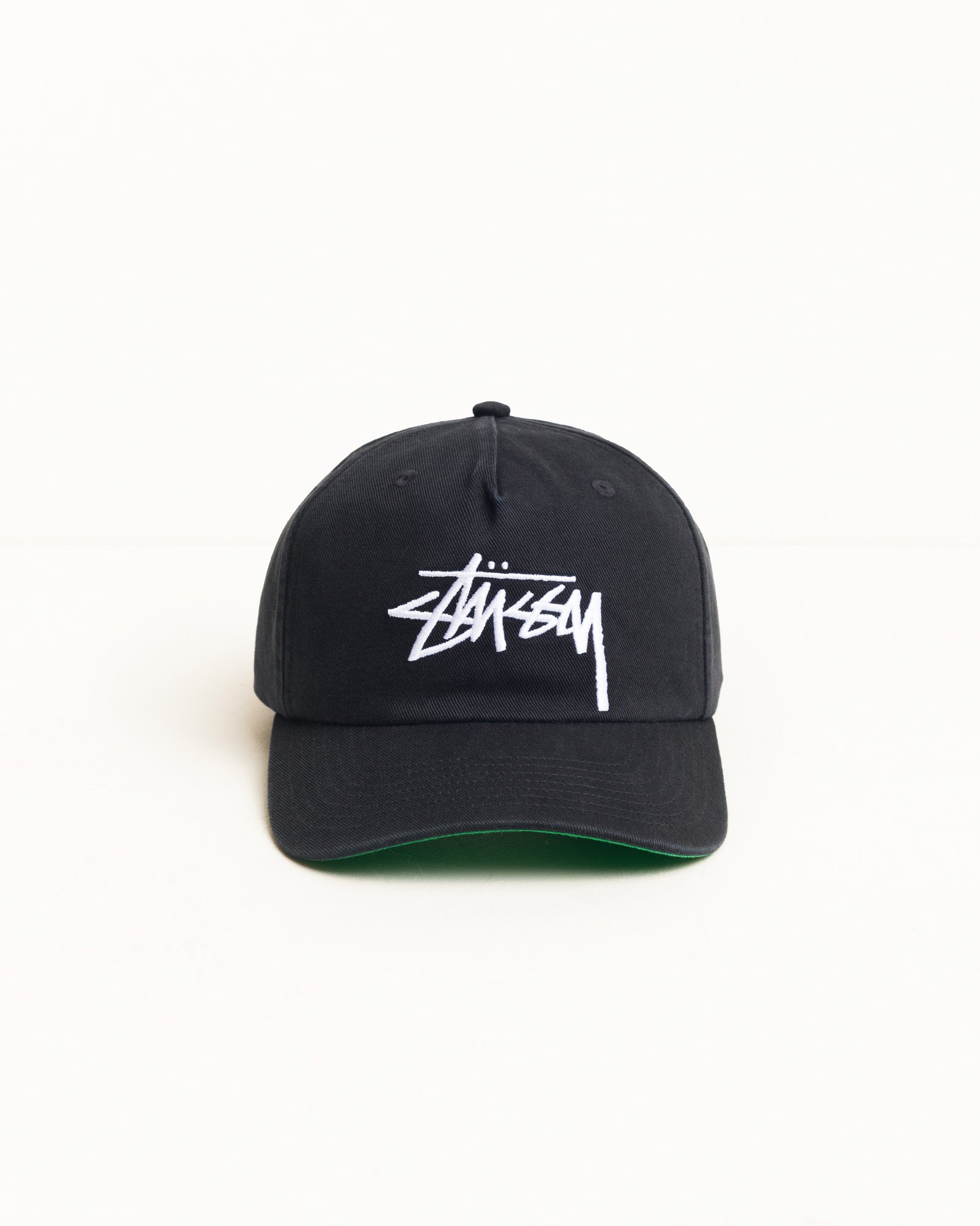 Big Stock Mid Depth Cap Unisex In Black