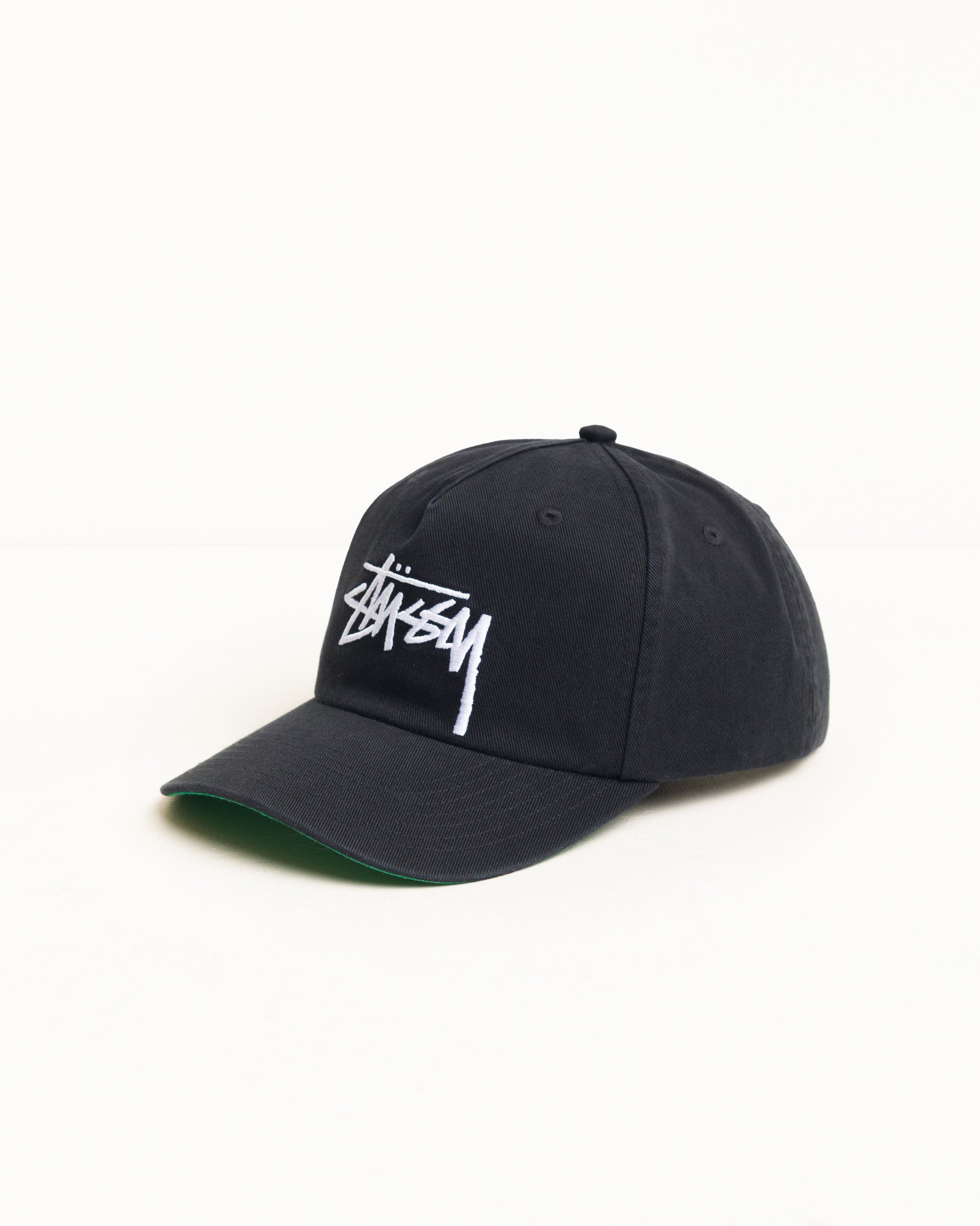 Big Stock Mid Depth Cap Unisex In Black