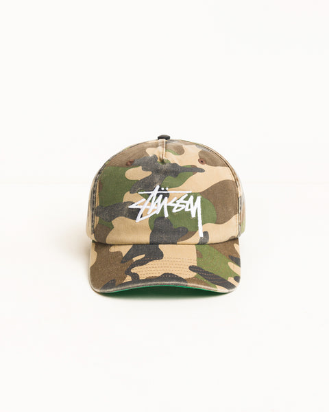 Big Stock Mid Depth Cap Unisex In Camo