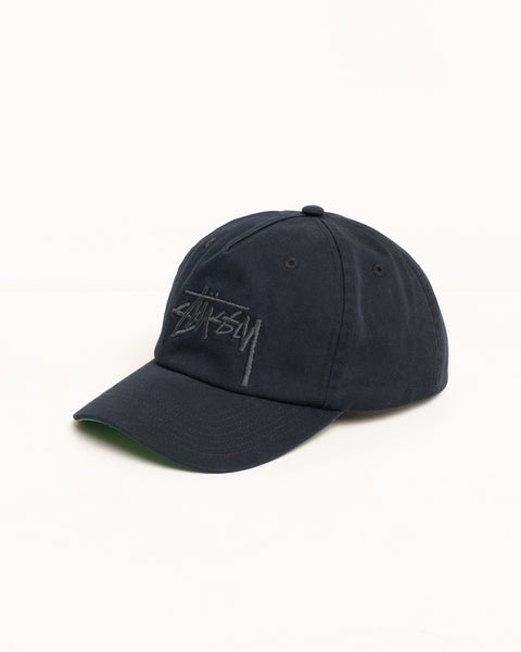 Big Stock Mid Depth Cap Accessories In Navy Eclipse
