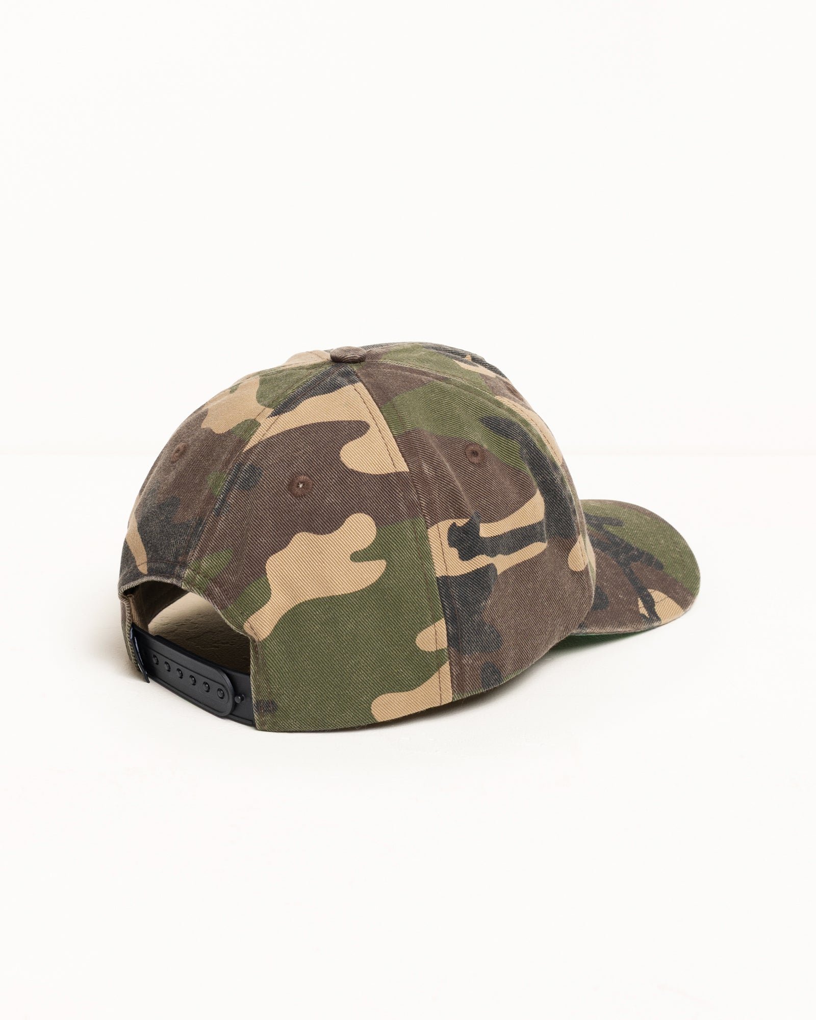 Big Stock Snapback Cap - Woodland Camo | Headwear | Stüssy Canada