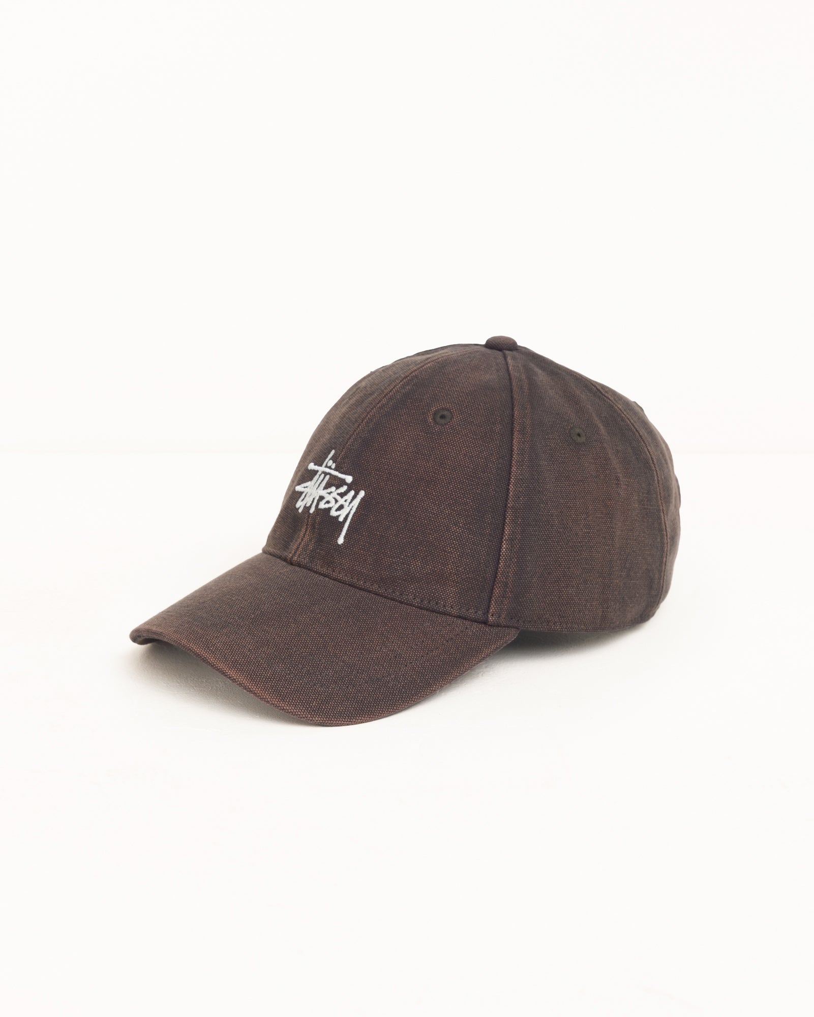 Lp Washed Basic Canvas Cap Unisex In Brown