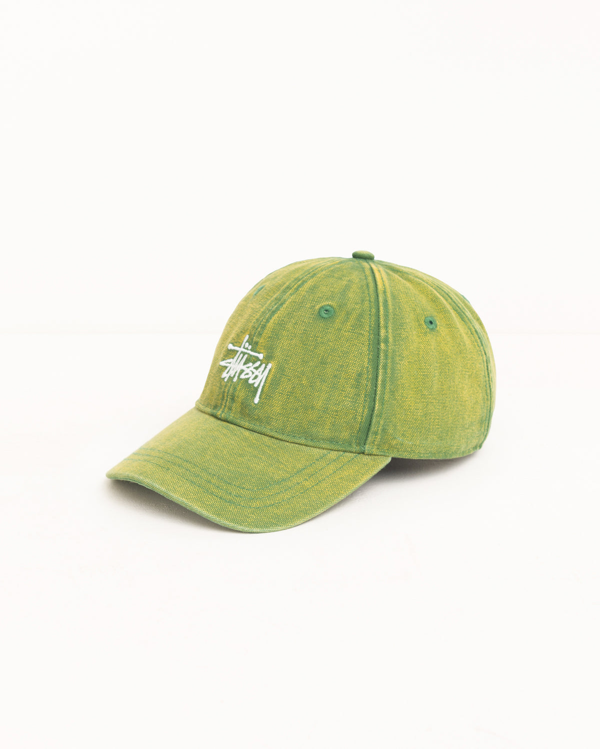 Lp Washed Basic Canvas Cap Unisex In Pine