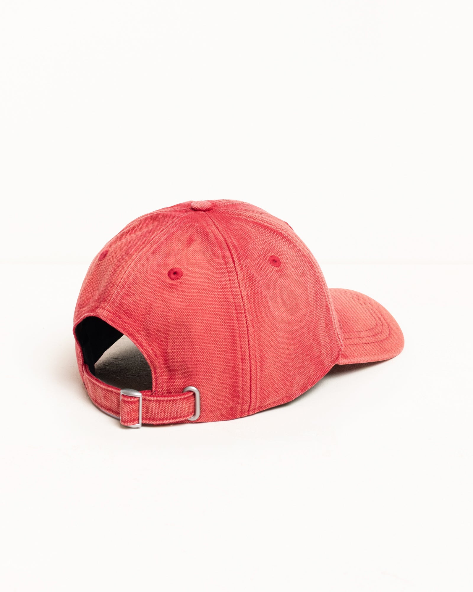 Basic Stüssy Cap Washed Canvas – Red | Headwear | Stüssy Canada