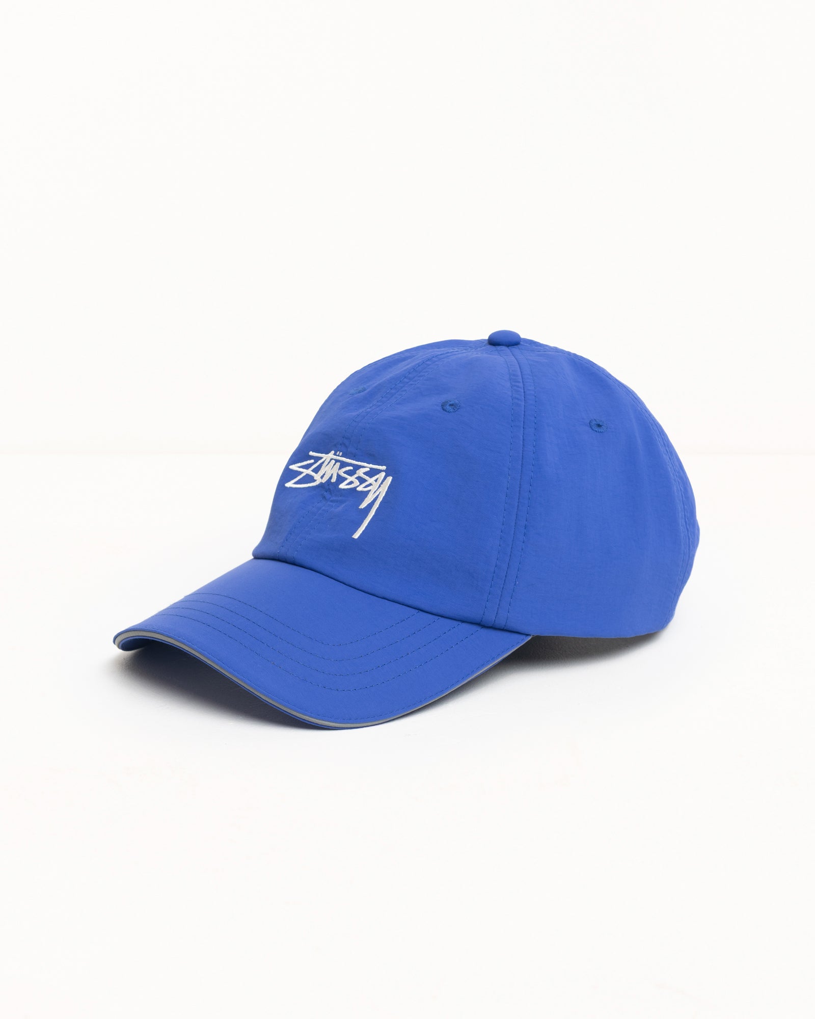 Smooth Stock Nylon Sport Cap – Blue | Headwear | Stüssy Canada
