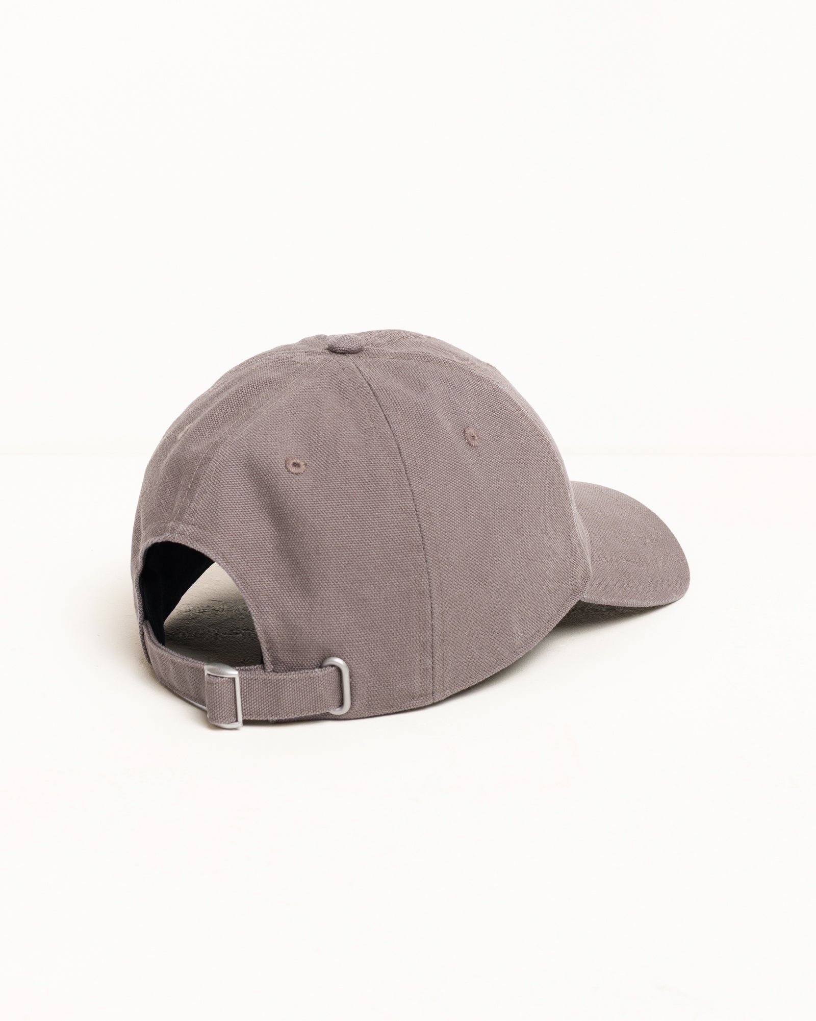 Basic Stüssy Cap Canvas – Grey | Headwear | Stüssy Canada