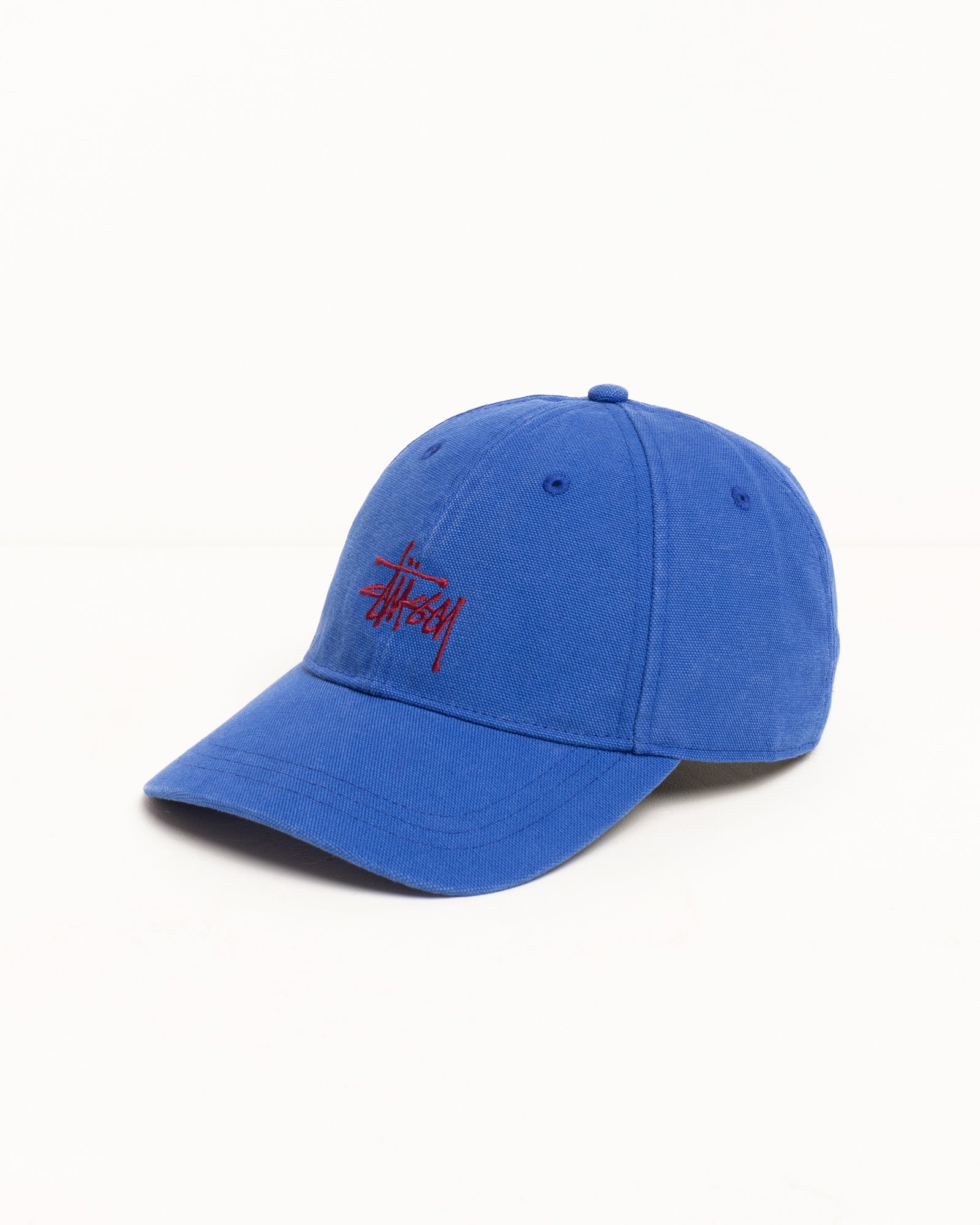 Basic Stüssy Cap Canvas – Royal | Headwear | Stüssy Canada