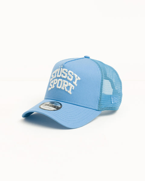 Stussy Sport 9forty Trucker Unisex In Sky Blue