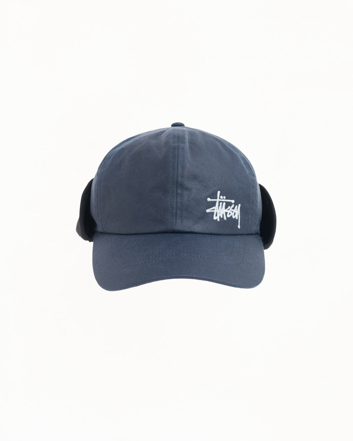 Md Waxed Earflap Unisex In Blue