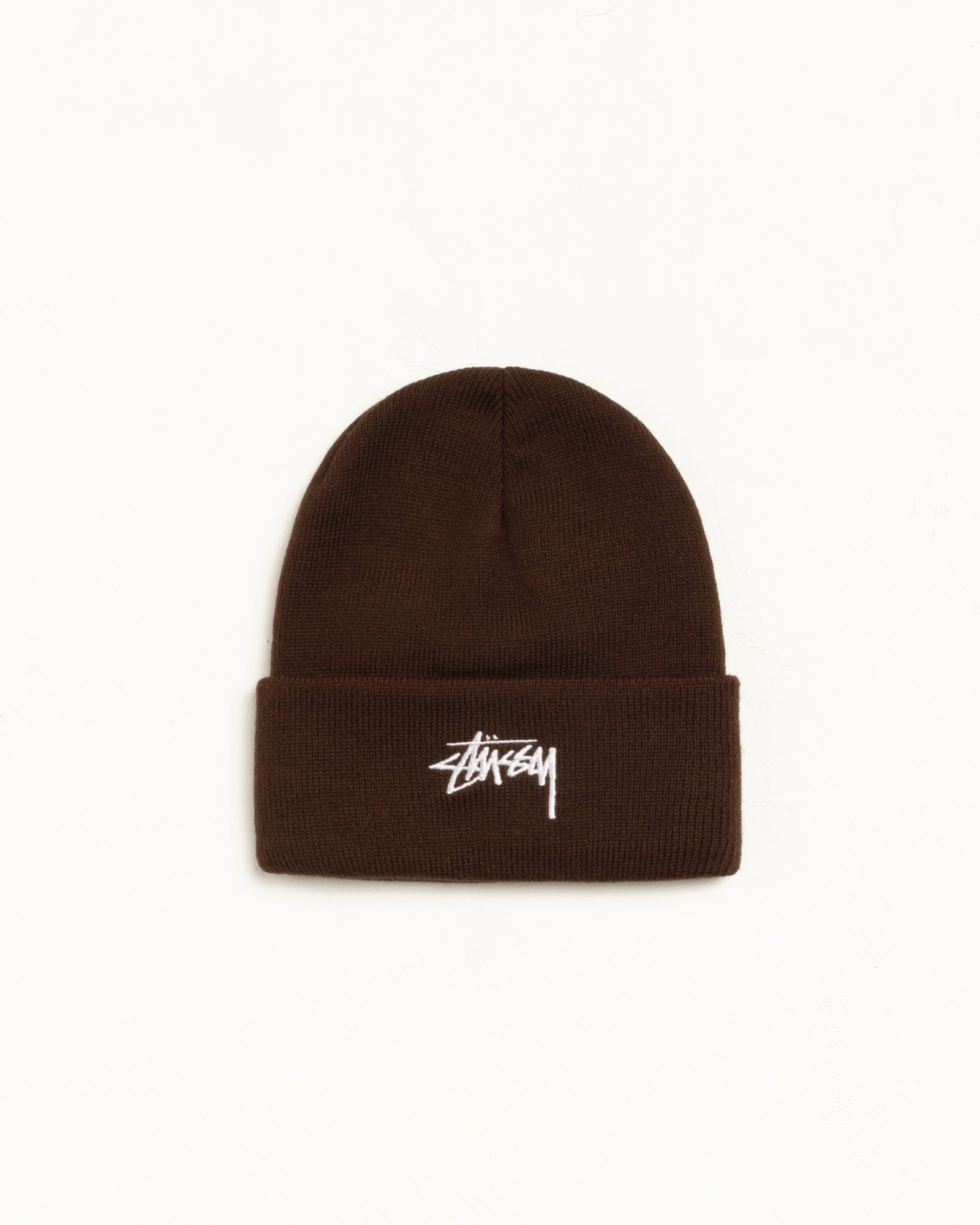 Stock Cuff Beanie Accessories In Coffee