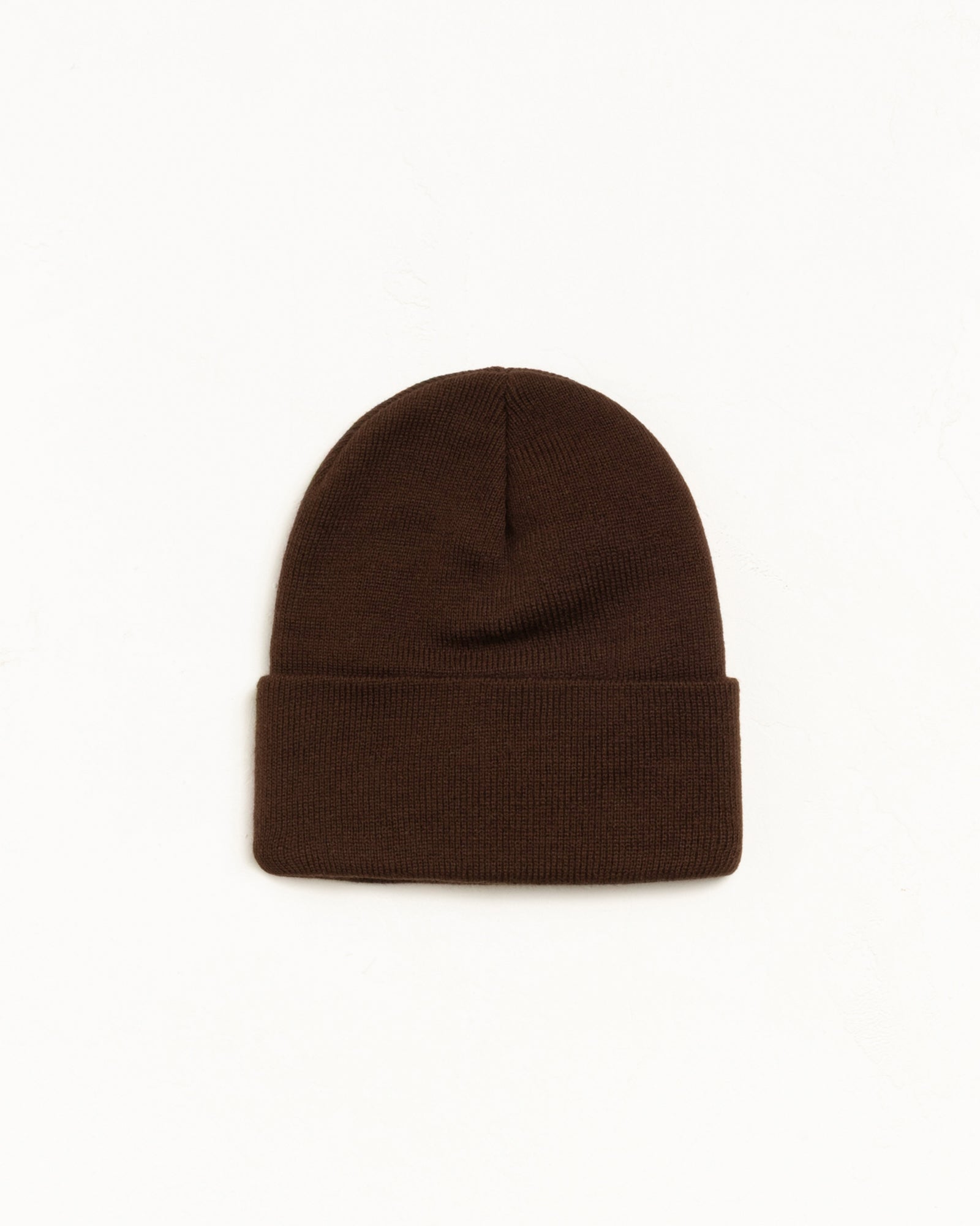 Stock Cuff Beanie Accessories In Coffee