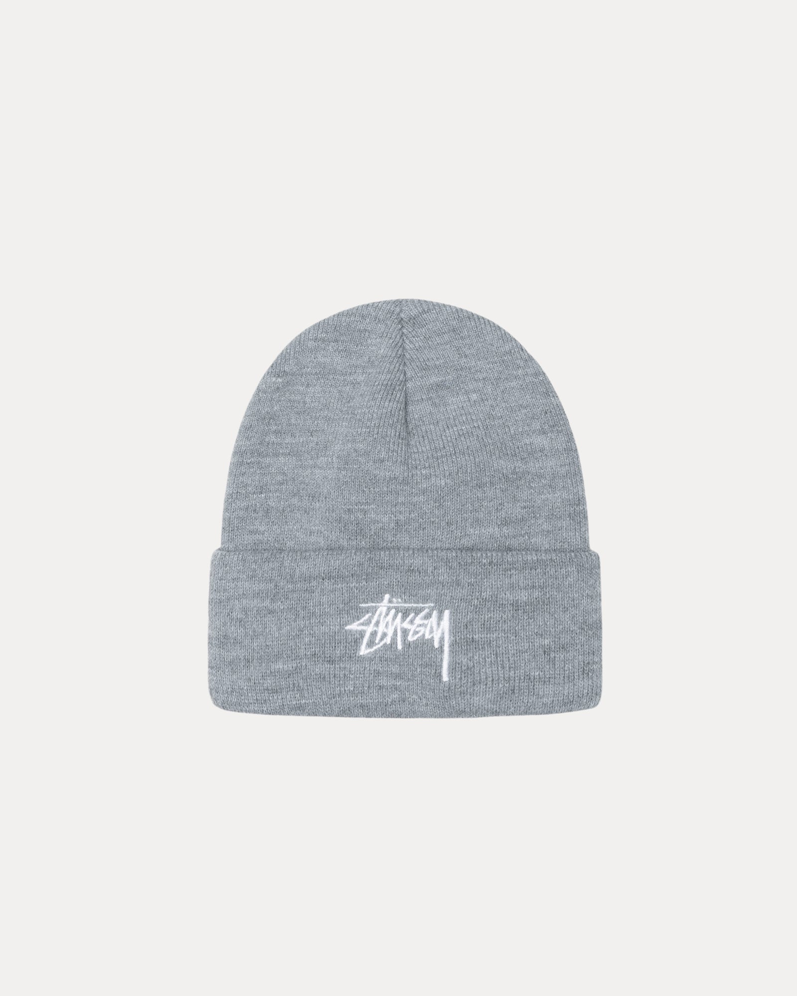 Stock Cuff Beanie Accessories In Grey Heather