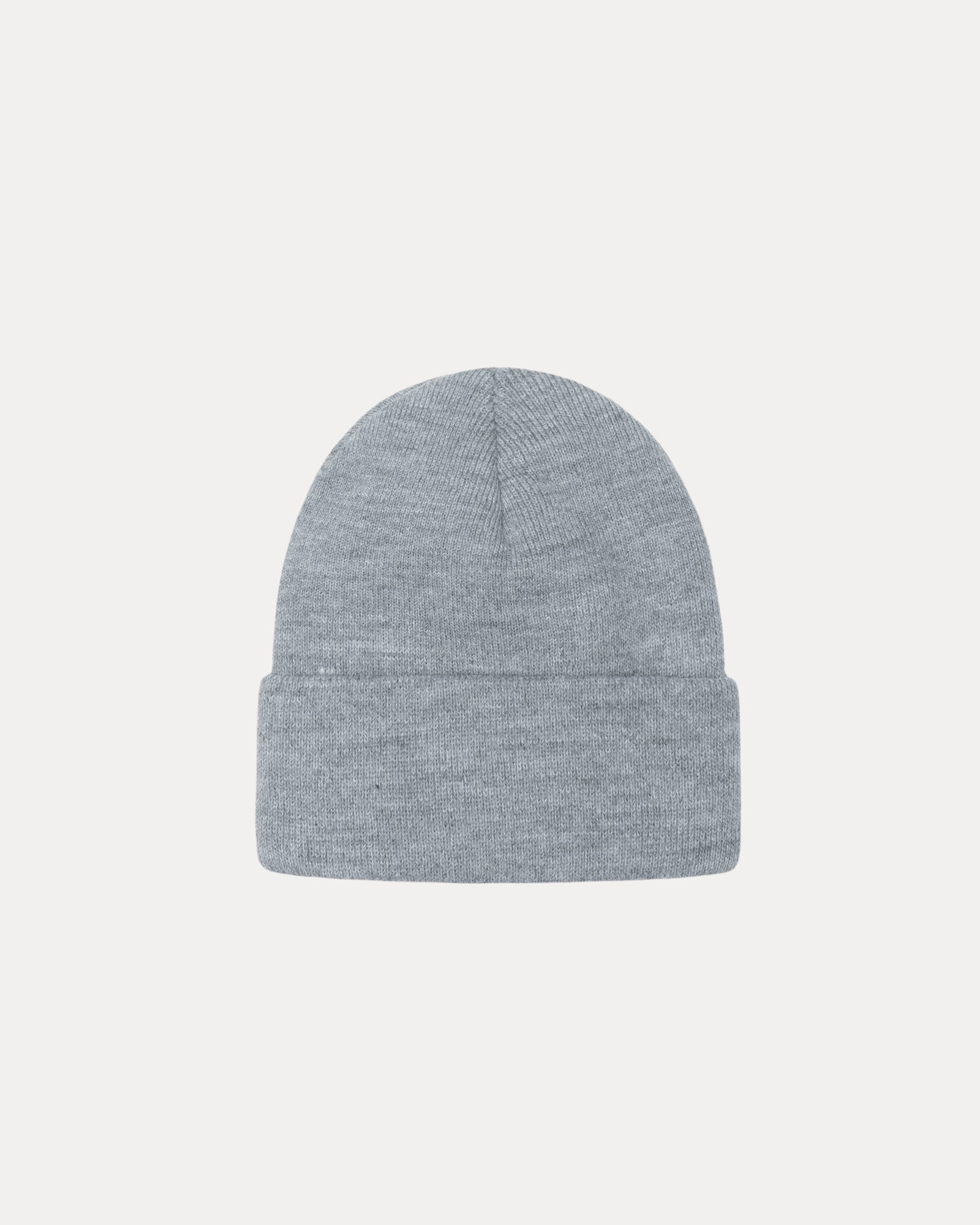 Stock Cuff Beanie Accessories In Grey Heather