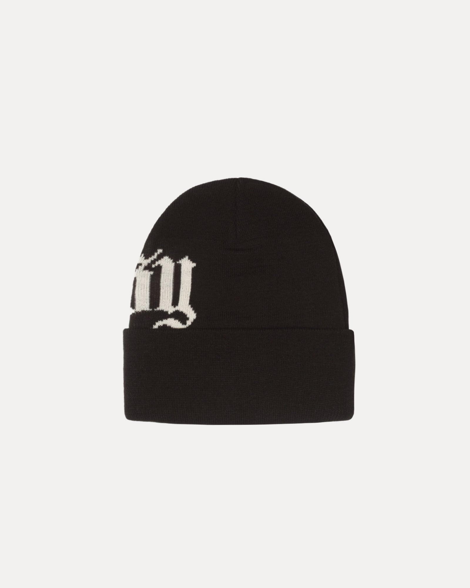 Cuff Beanie Old English Accessories In Black