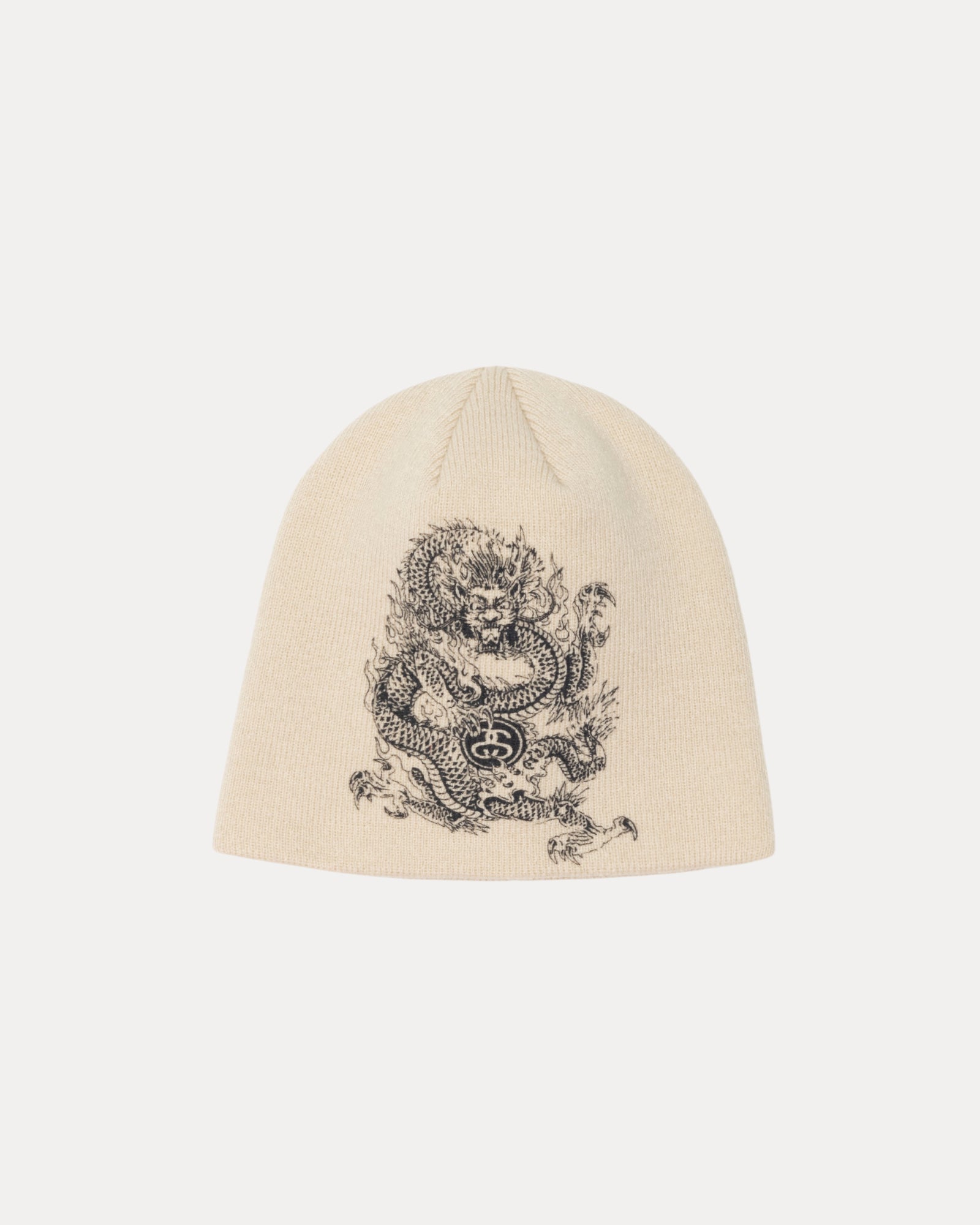 Skullcap Dragon Print Accessories In Stone
