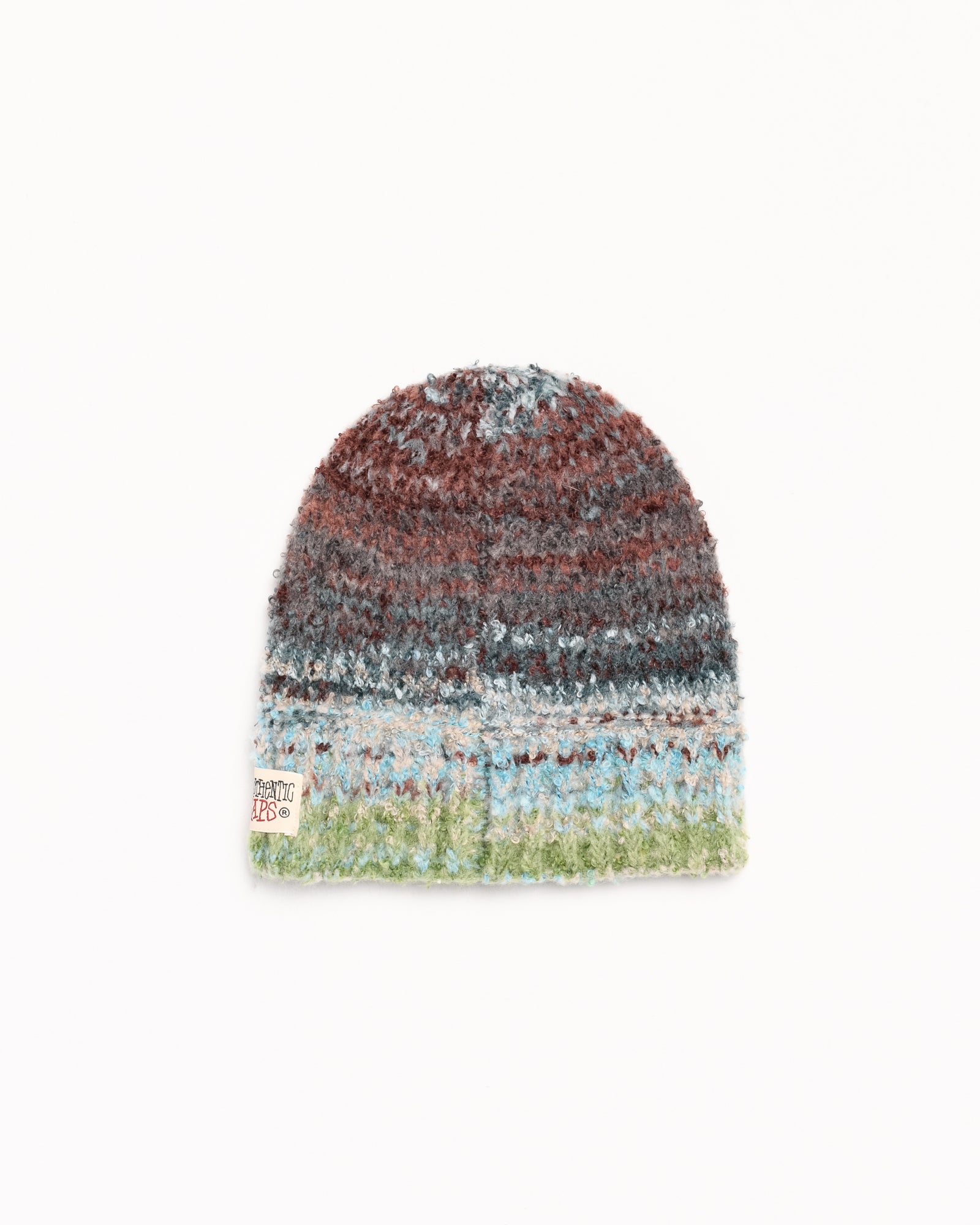 Skullcap Textured Multi Yarn Accessories In Blue Multi