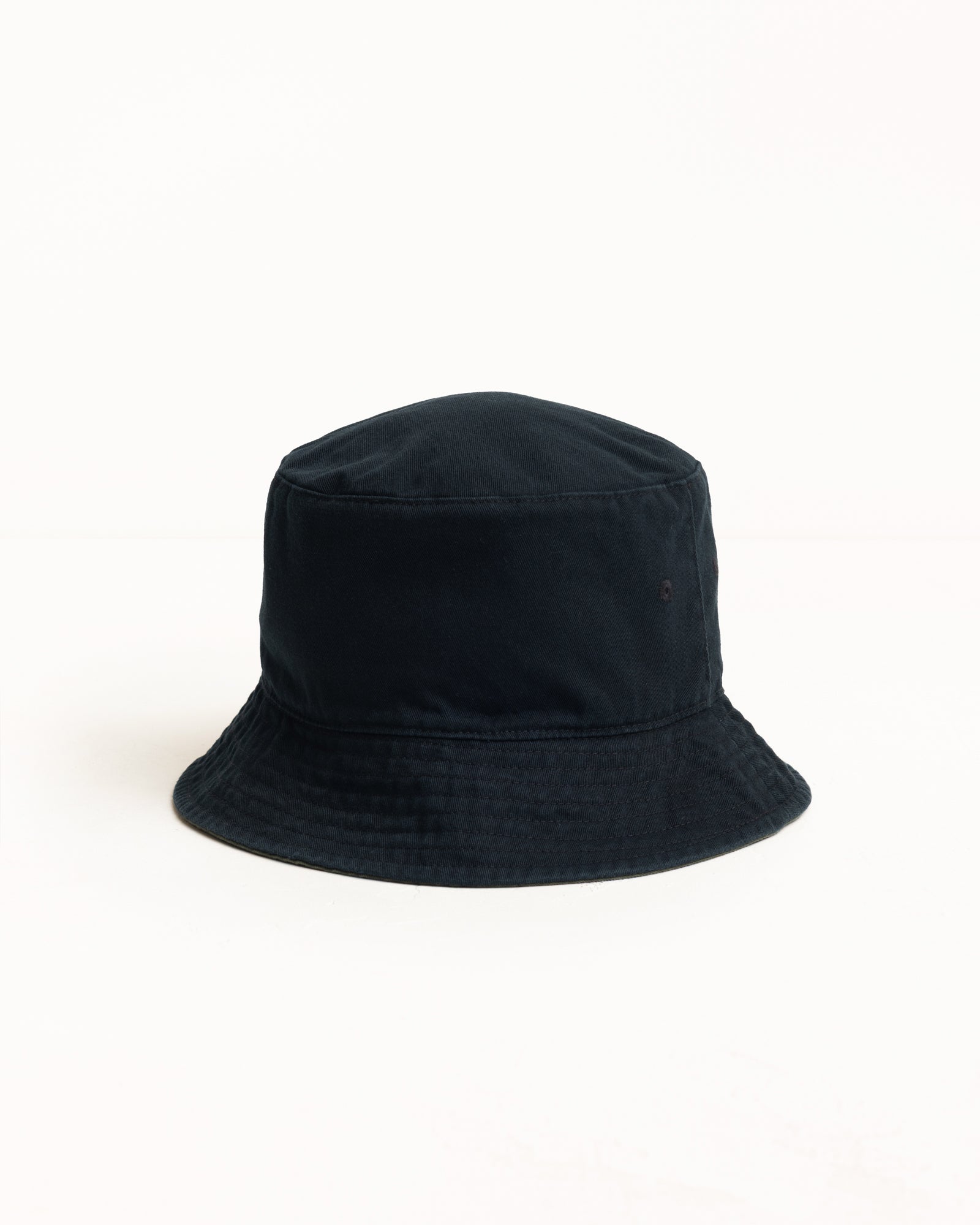 Reversible Stock Bucket Hat - Black/Olive | Headwear | Stüssy Canada