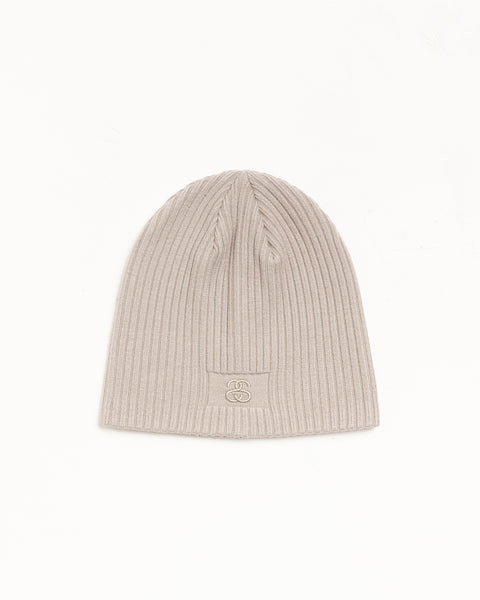 Ss Ribbed Skullcap Accessories In Grey