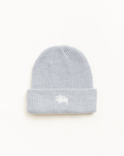 Basic Cuff Beanie Unisex In Heather Grey