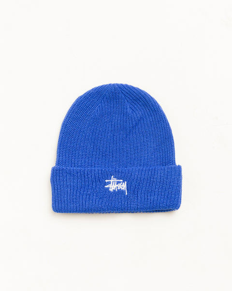 Basic Cuff Beanie Unisex In True Blue