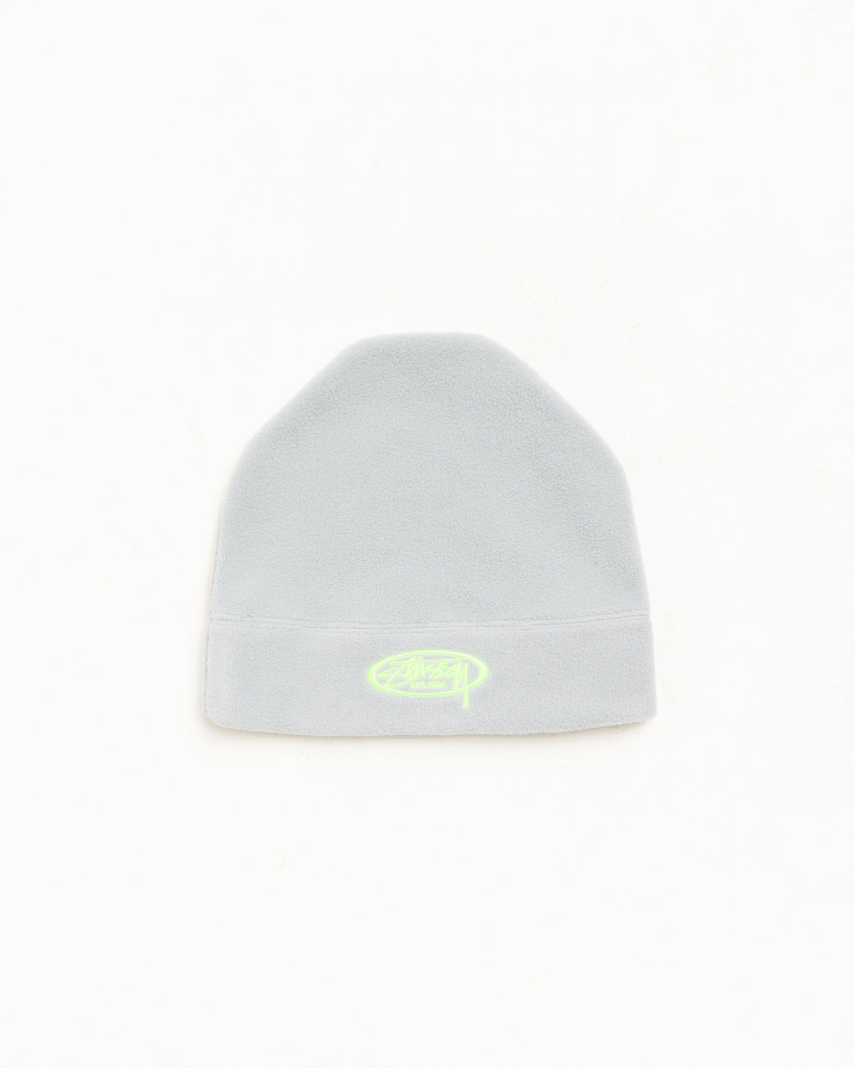 Oval Fleece Skullcap Unisex In Grey