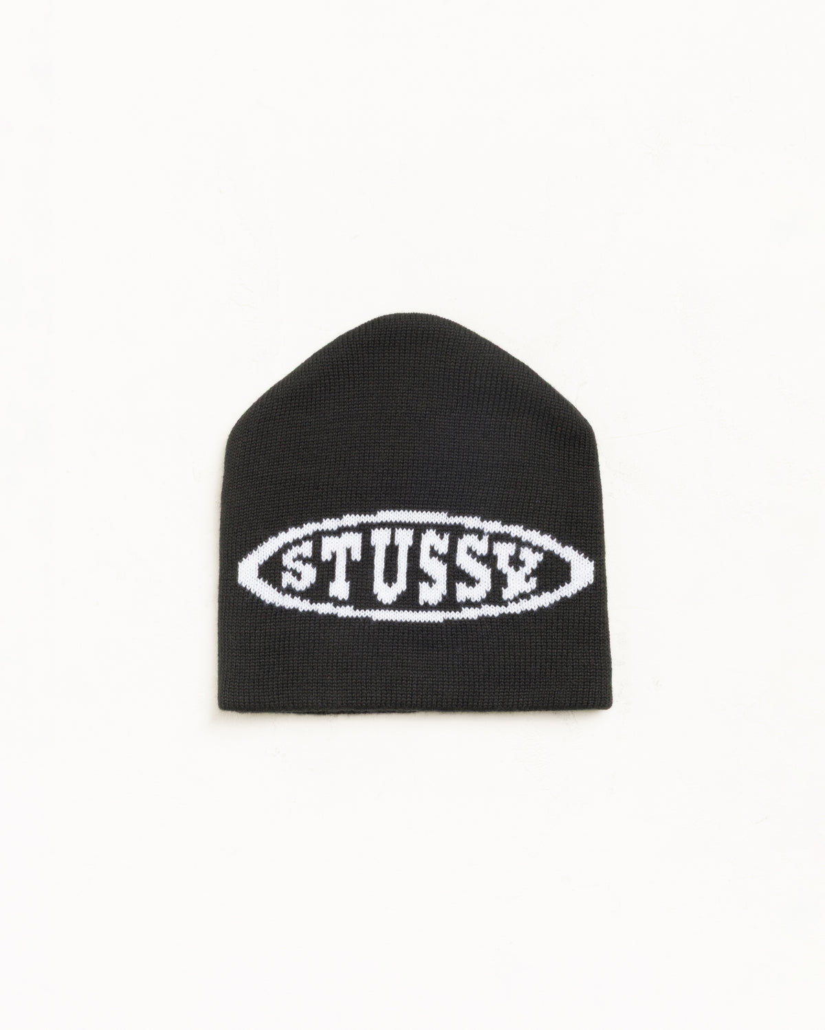 Oval Ski Beanie Unisex In Black
