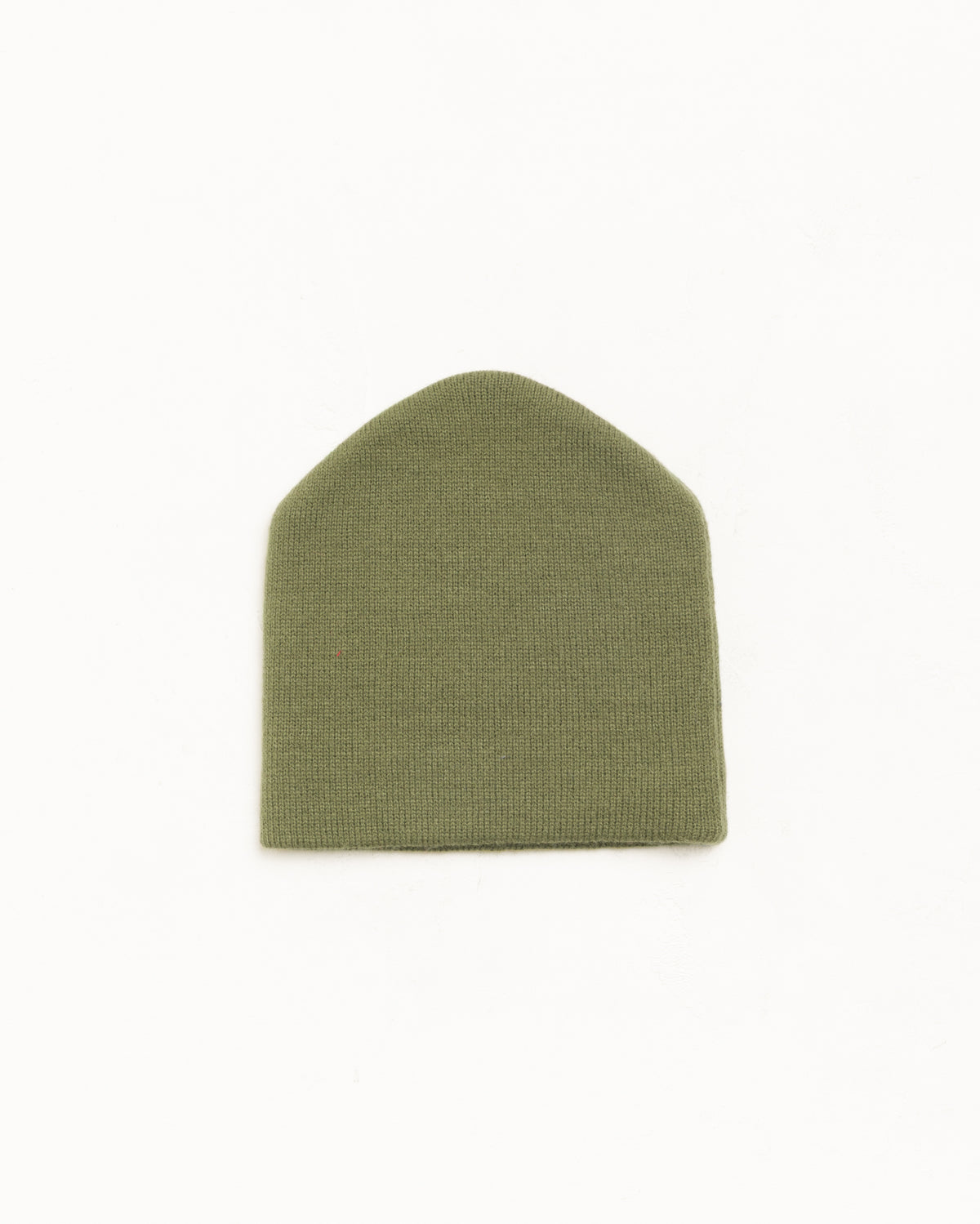 Oval Ski Beanie Unisex In Moss Green