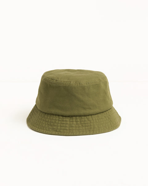 Stock Bucket Hat Unisex In Olive
