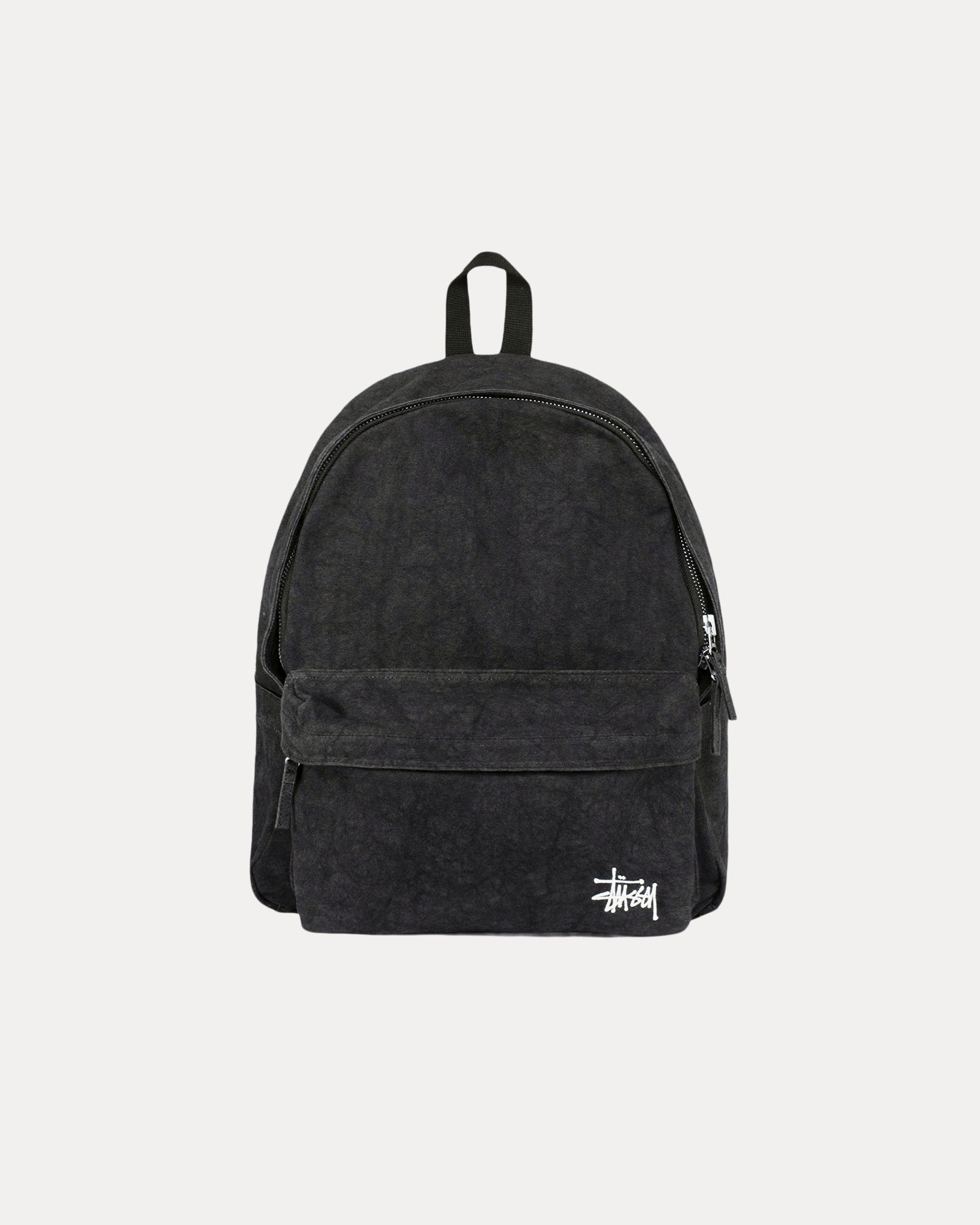 Canvas Backpack Accessories In Washed Black