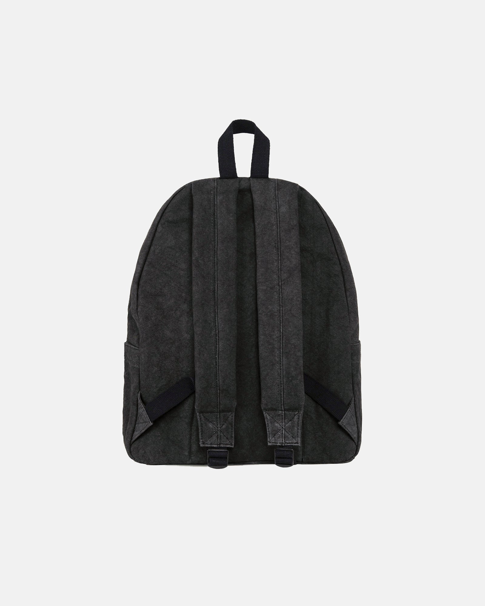Canvas Backpack Accessories In Washed Black