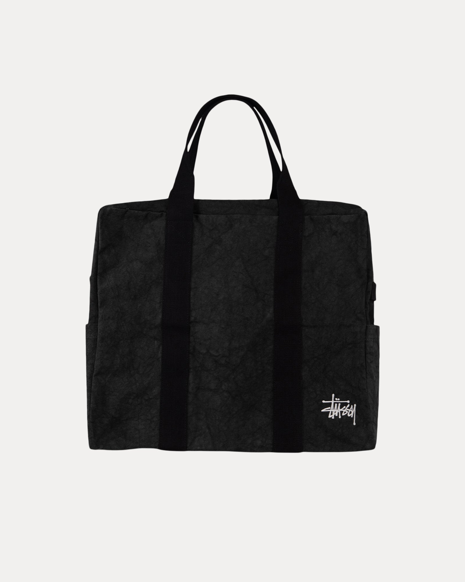Canvas Flight Bag Accessories In Washed Black