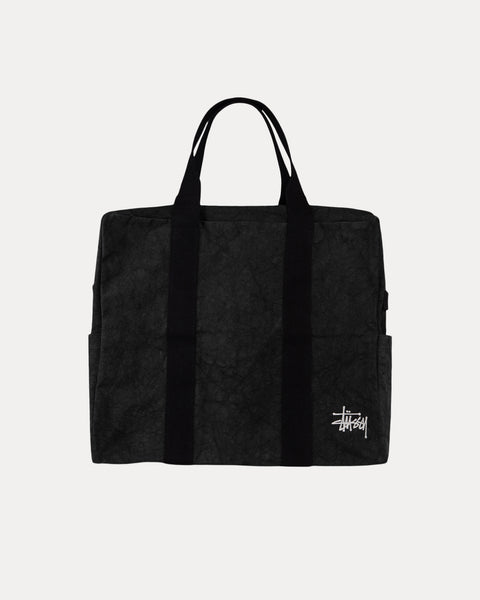 Canvas Flight Bag Accessories In Washed Black