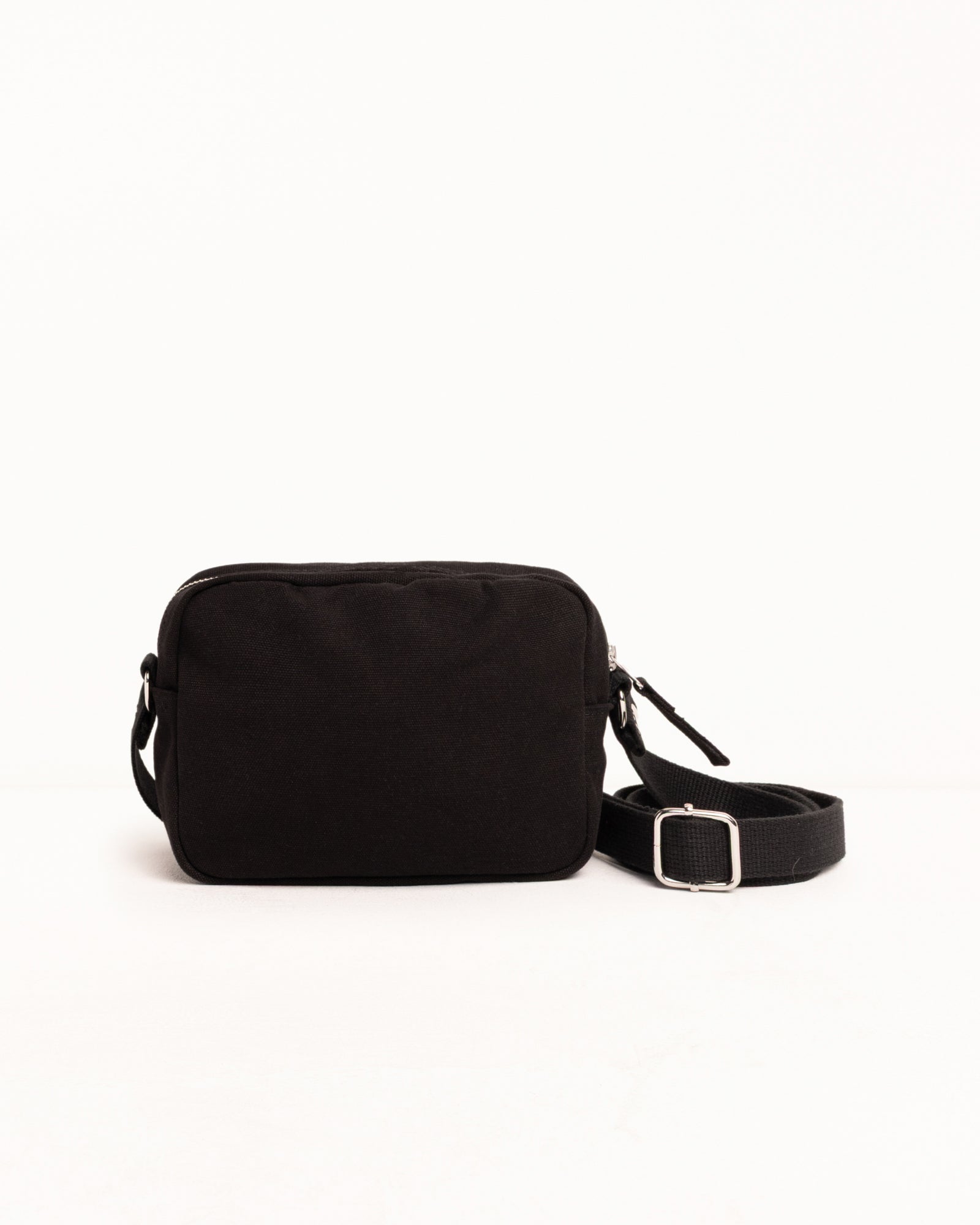 Canvas Side Pouch Accessories In Black