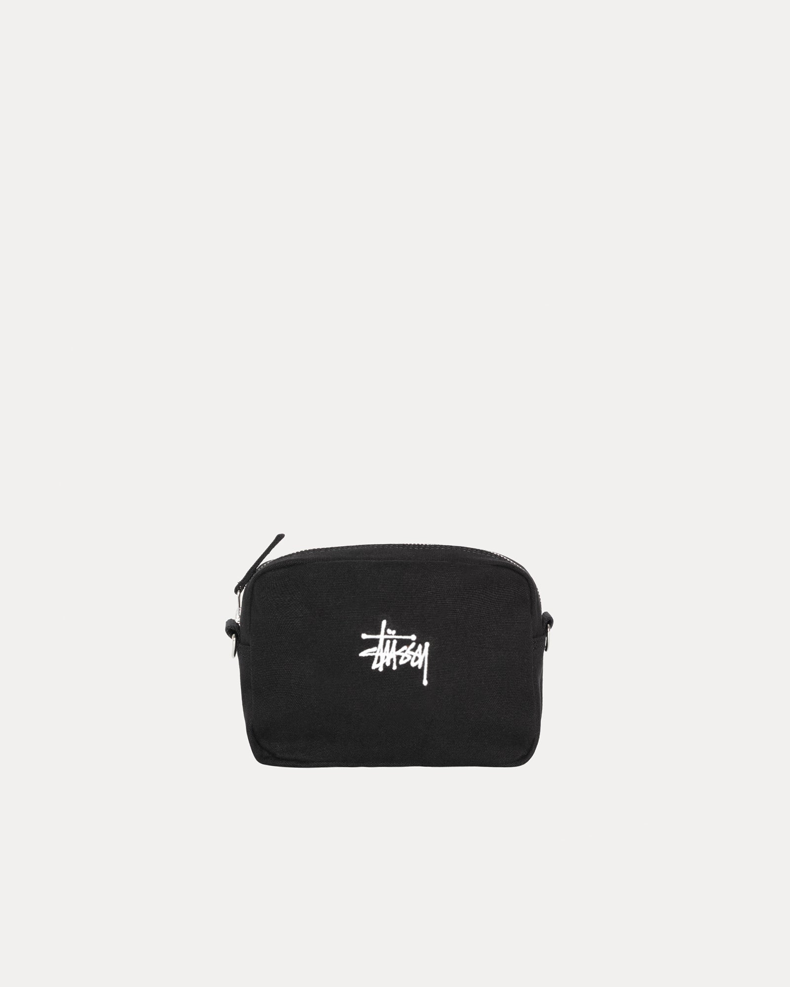 Canvas Side Pouch Accessories In Black