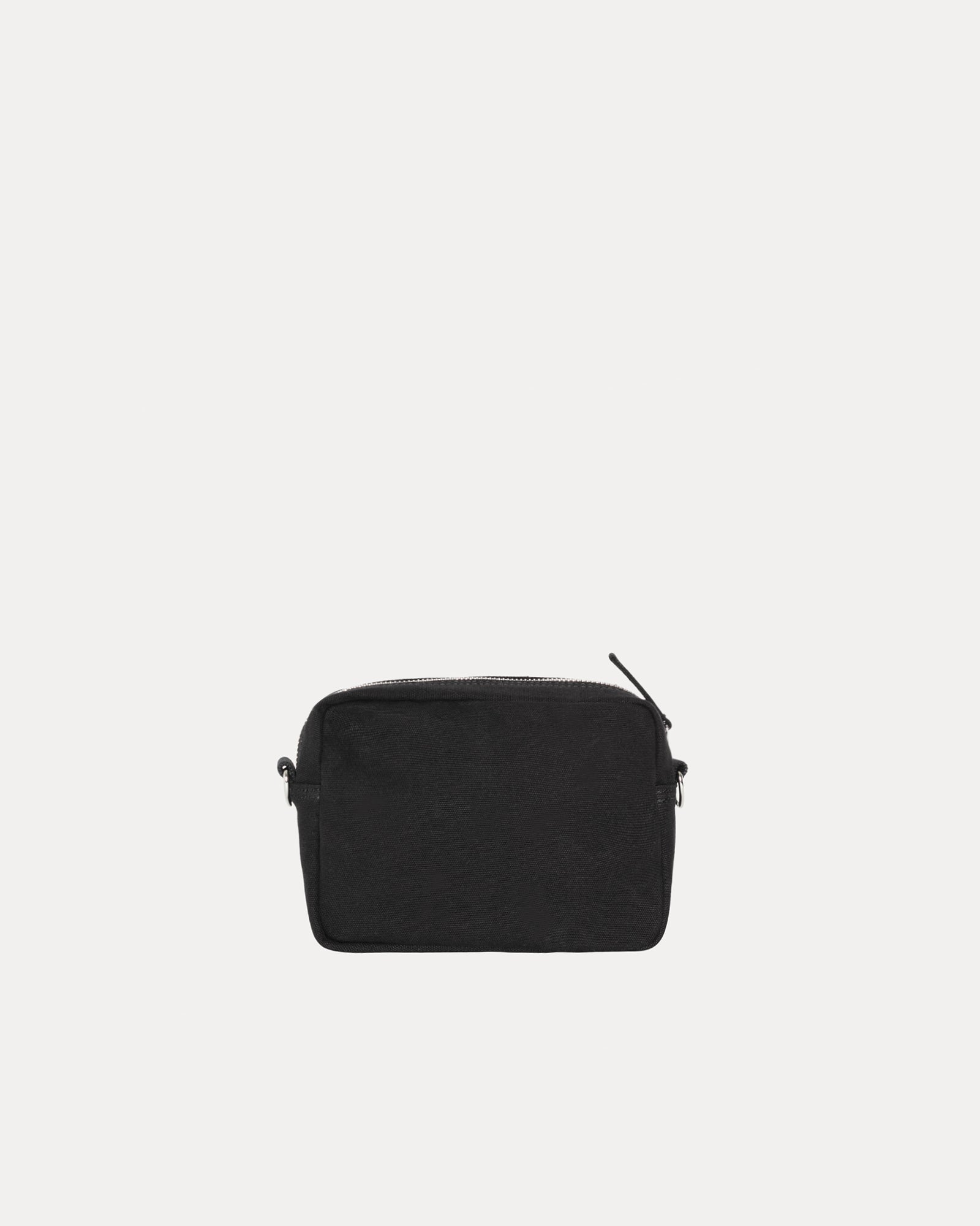Canvas Side Pouch Accessories In Black
