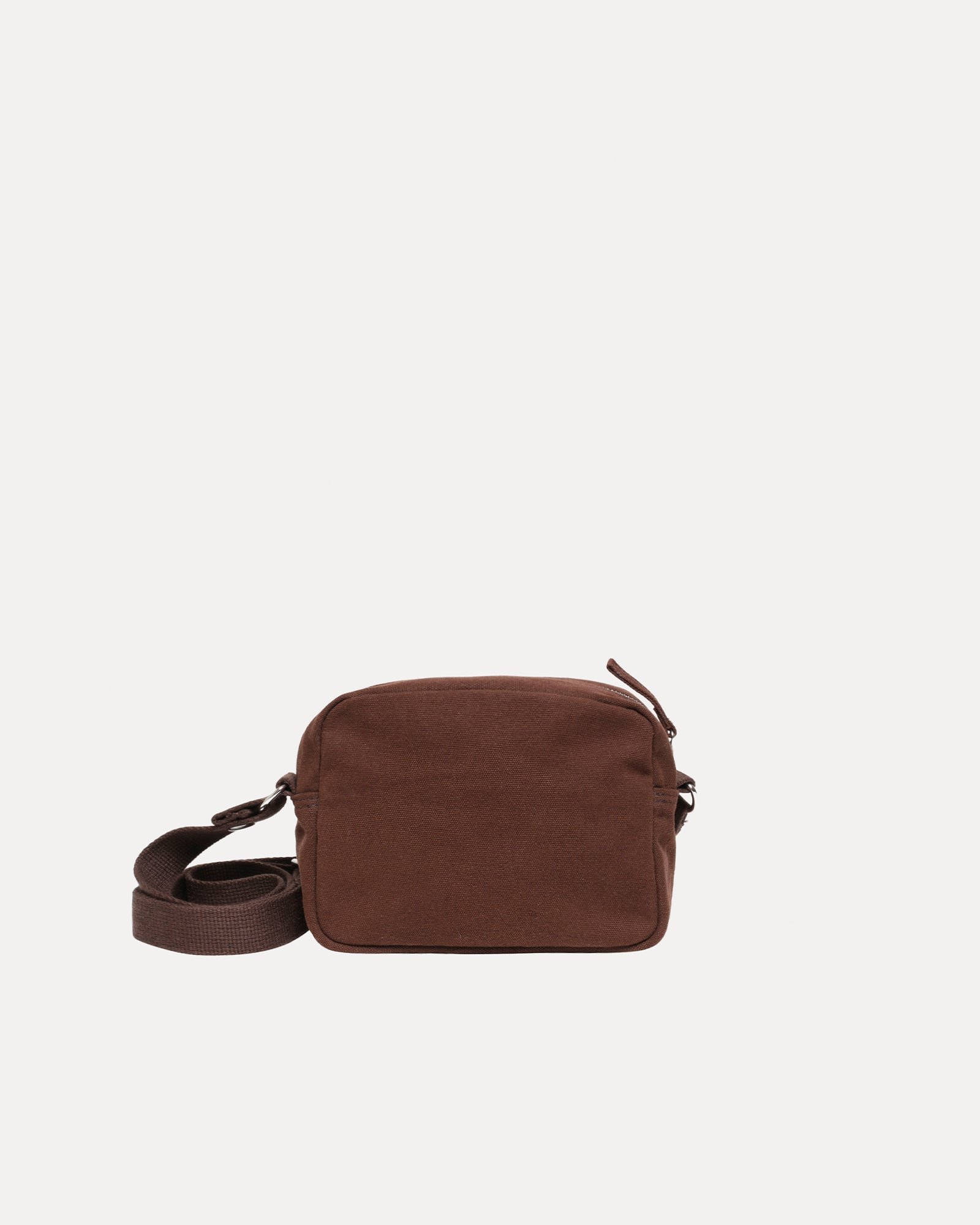 Canvas Side Pouch Accessories In Brown