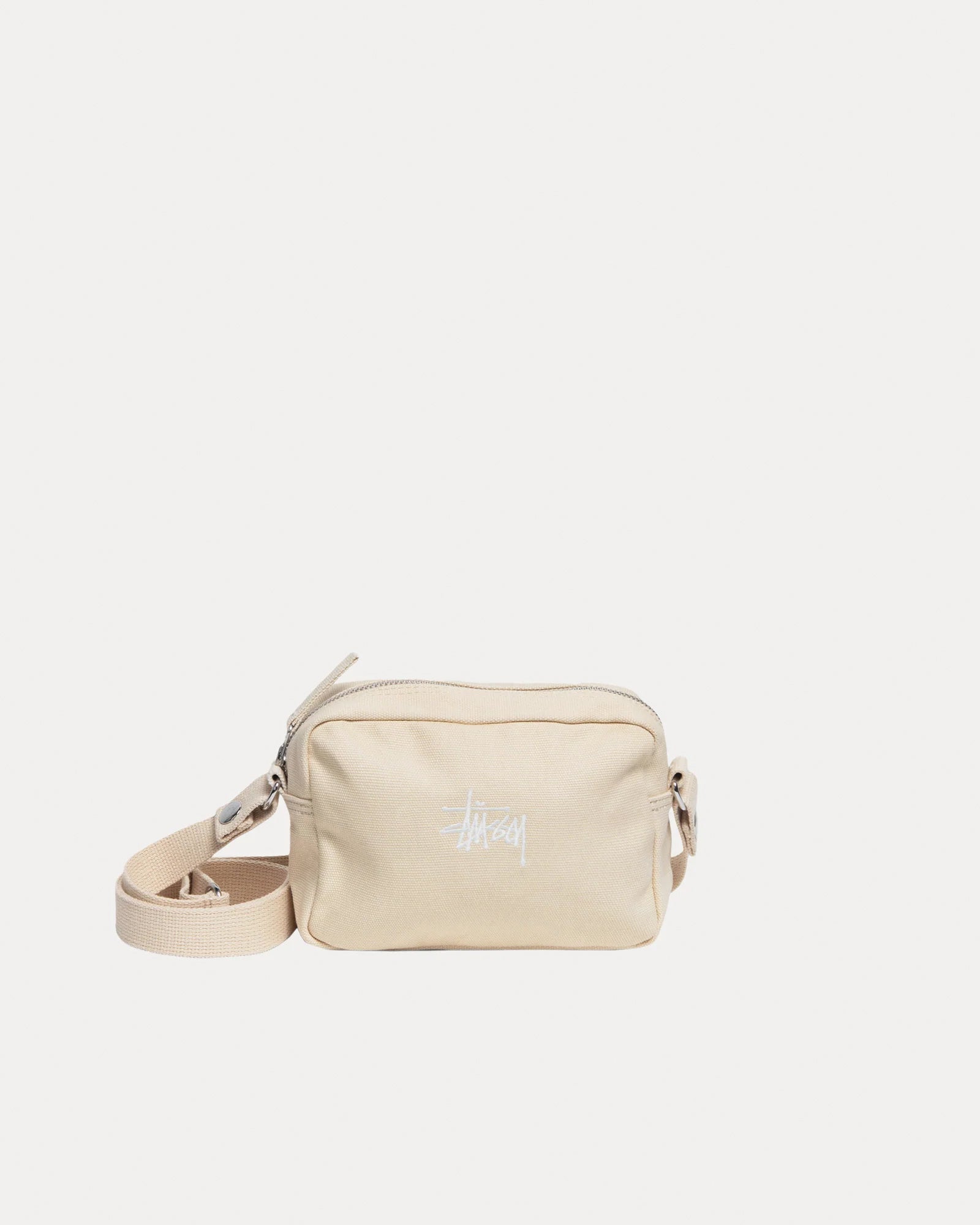 Canvas Side Pouch Accessories In Natural