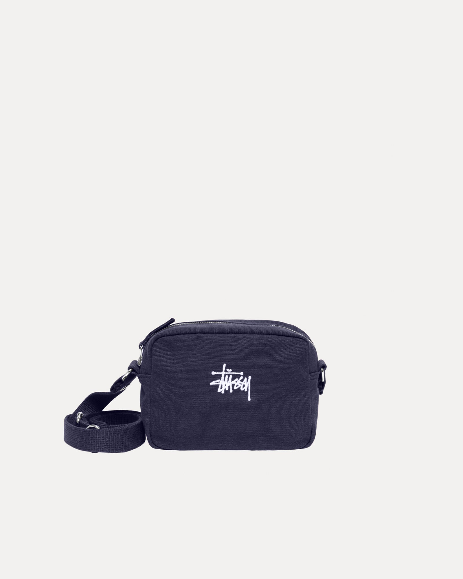 【Stussy】 CANVAS CROSSBODY BAG NAVY Canvas Crossbody Bag – Navy | Accessories | Stüssy