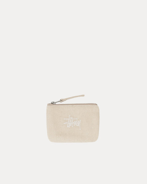 Canvas Coin Pouch Accessories In Natural
