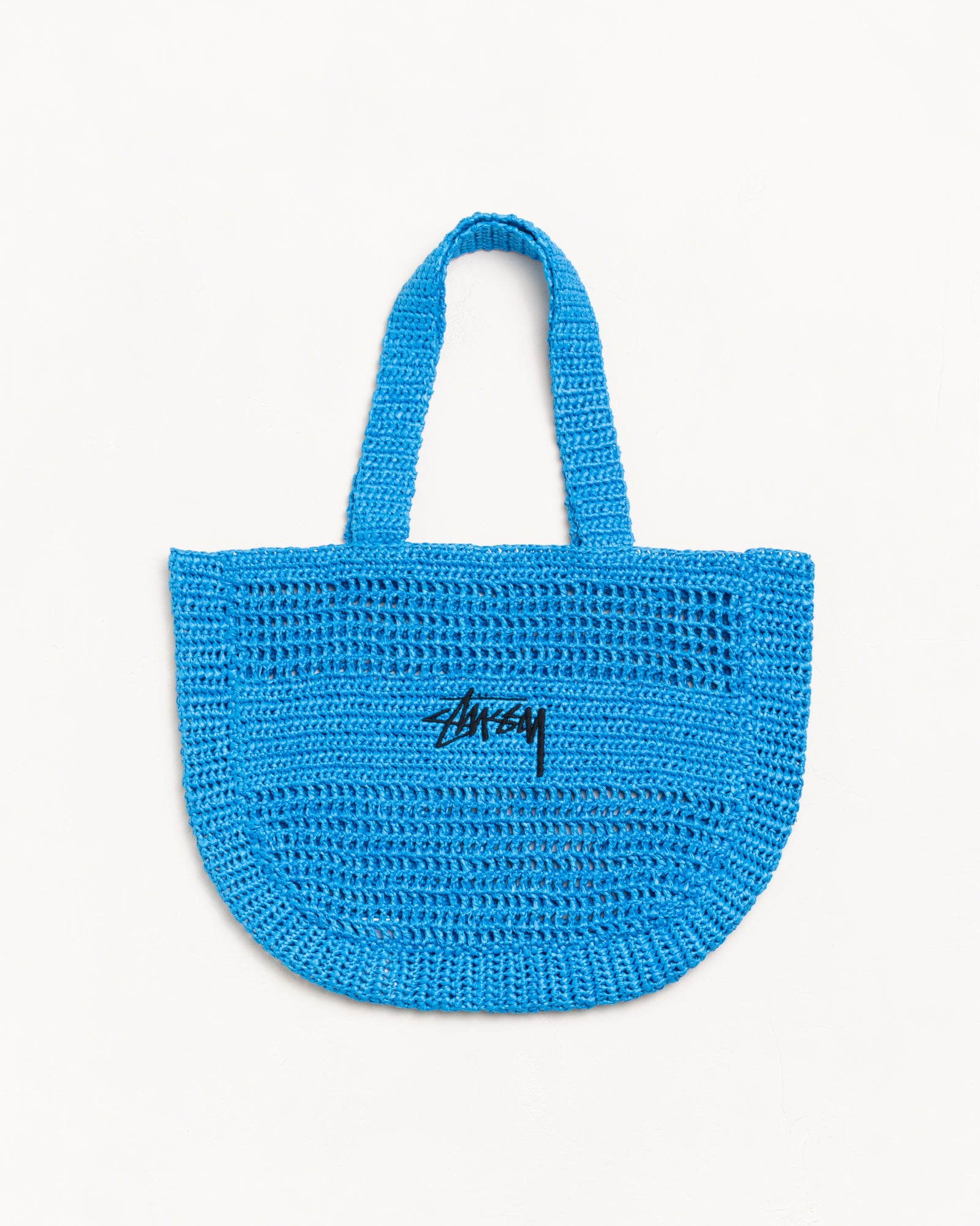 Woven Tote Bag in the colour Blue