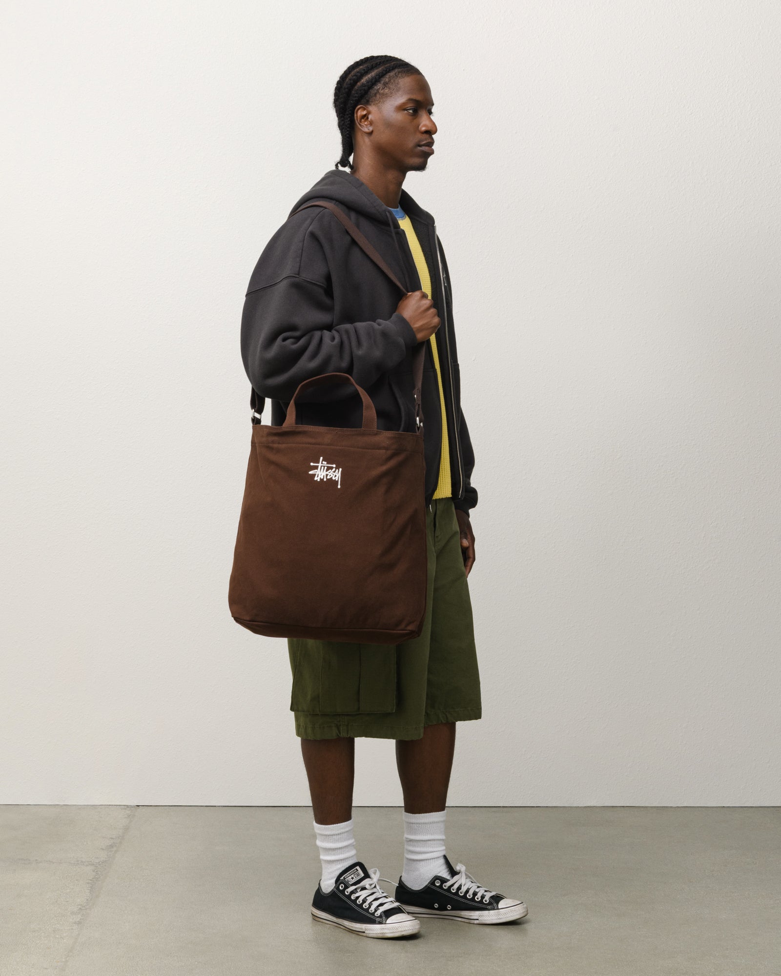 Canvas Crossbody Bag – Brown Accessories Stüssy Canada