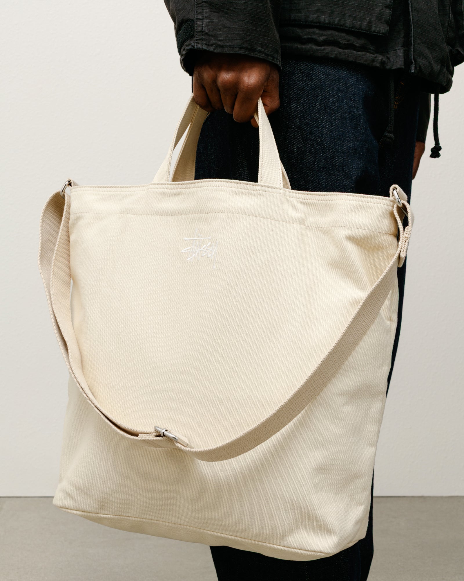 Canvas Crossbody Bag Accessories In Natural