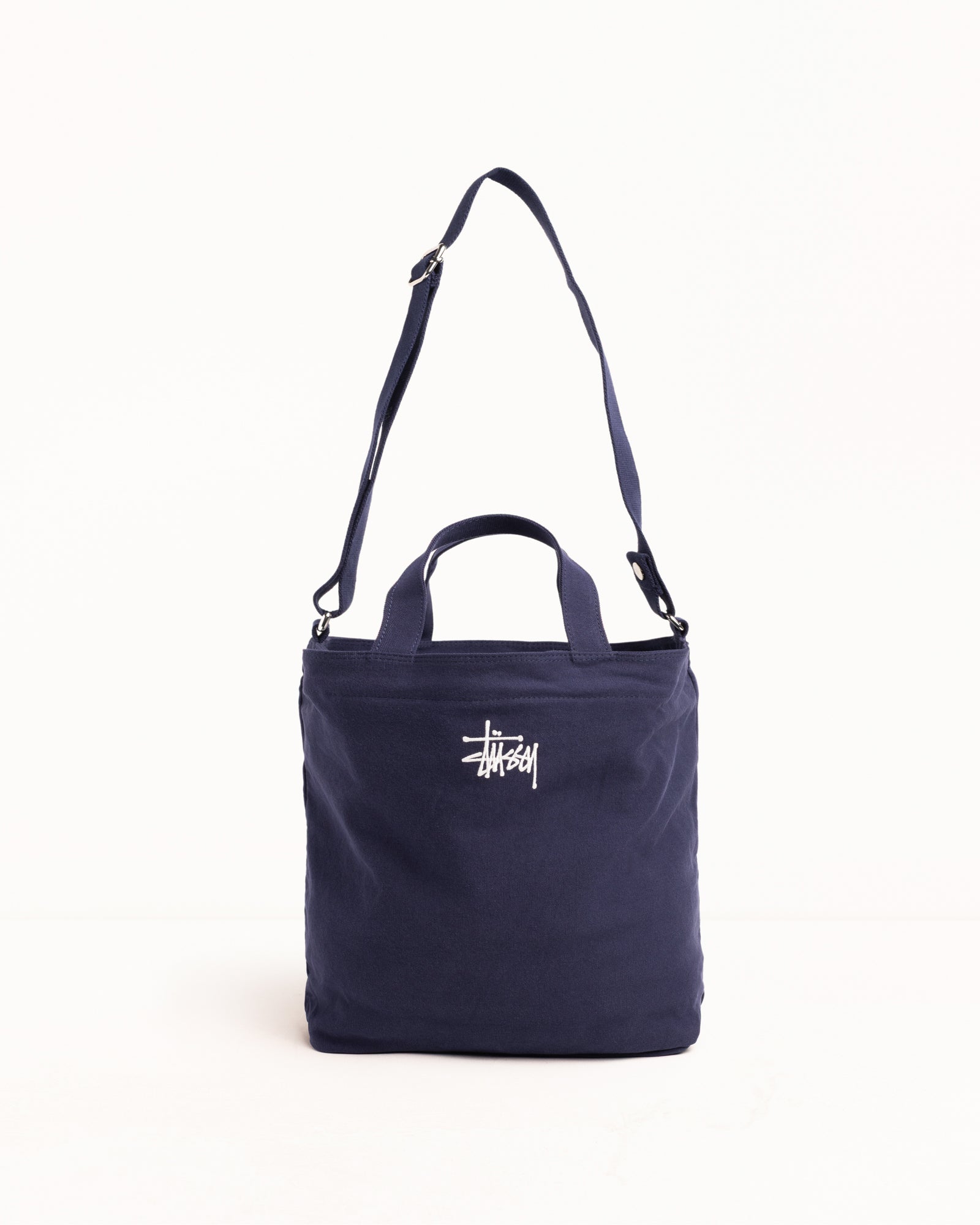 Canvas Crossbody Bag Unisex In Navy