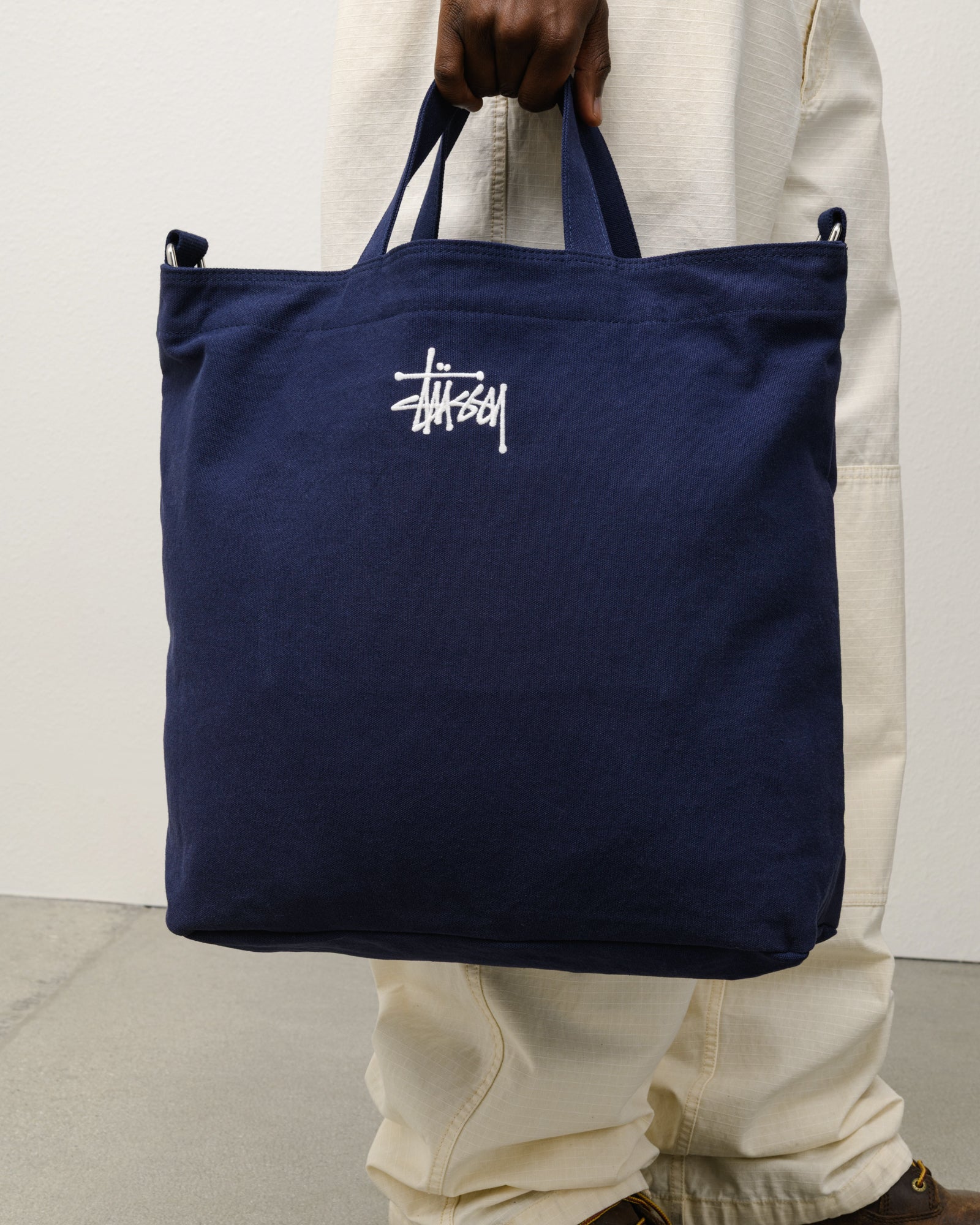 Canvas Crossbody Bag – Navy | Accessories | Stüssy Canada