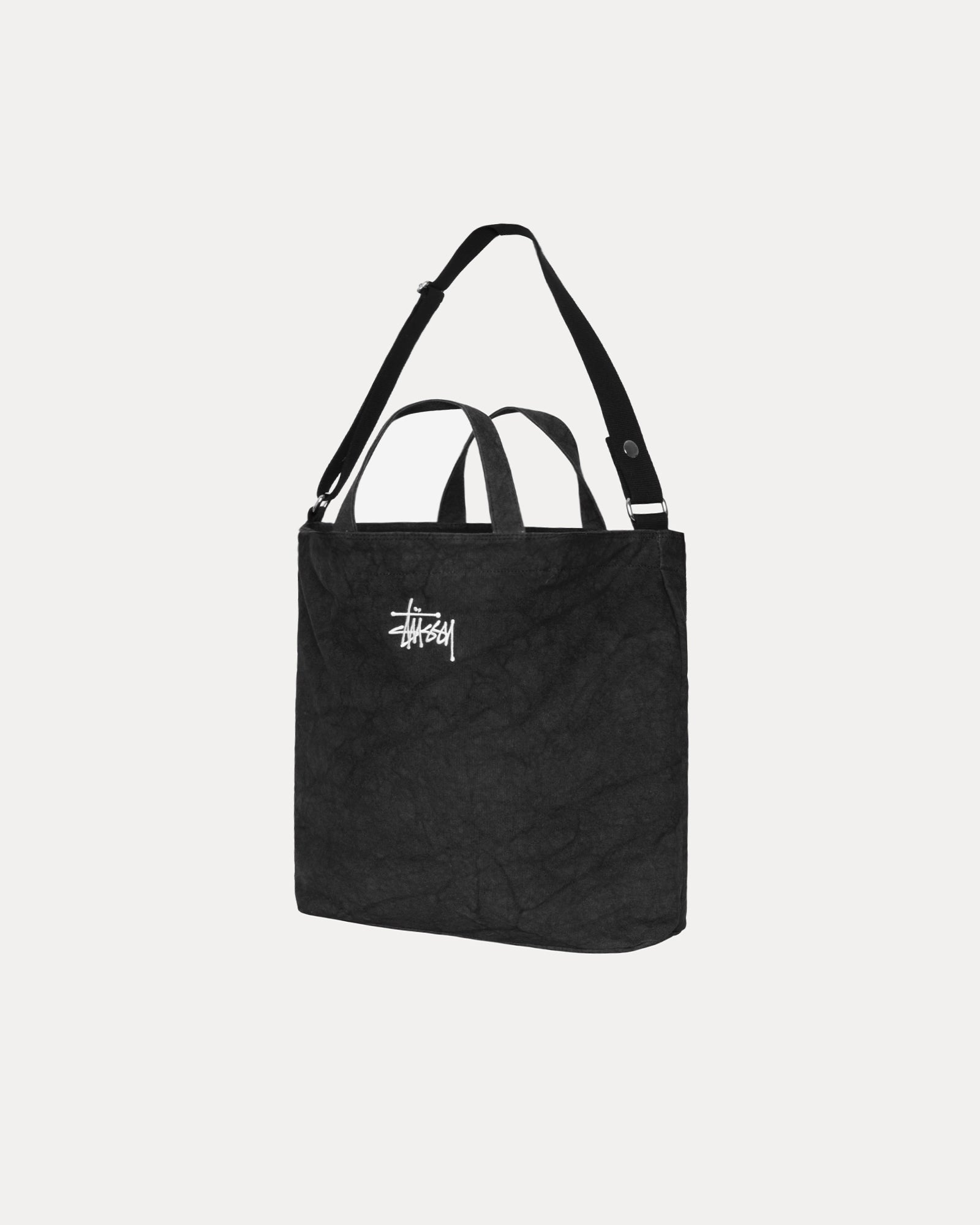 Canvas Crossbody Bag Accessories In Washed Black