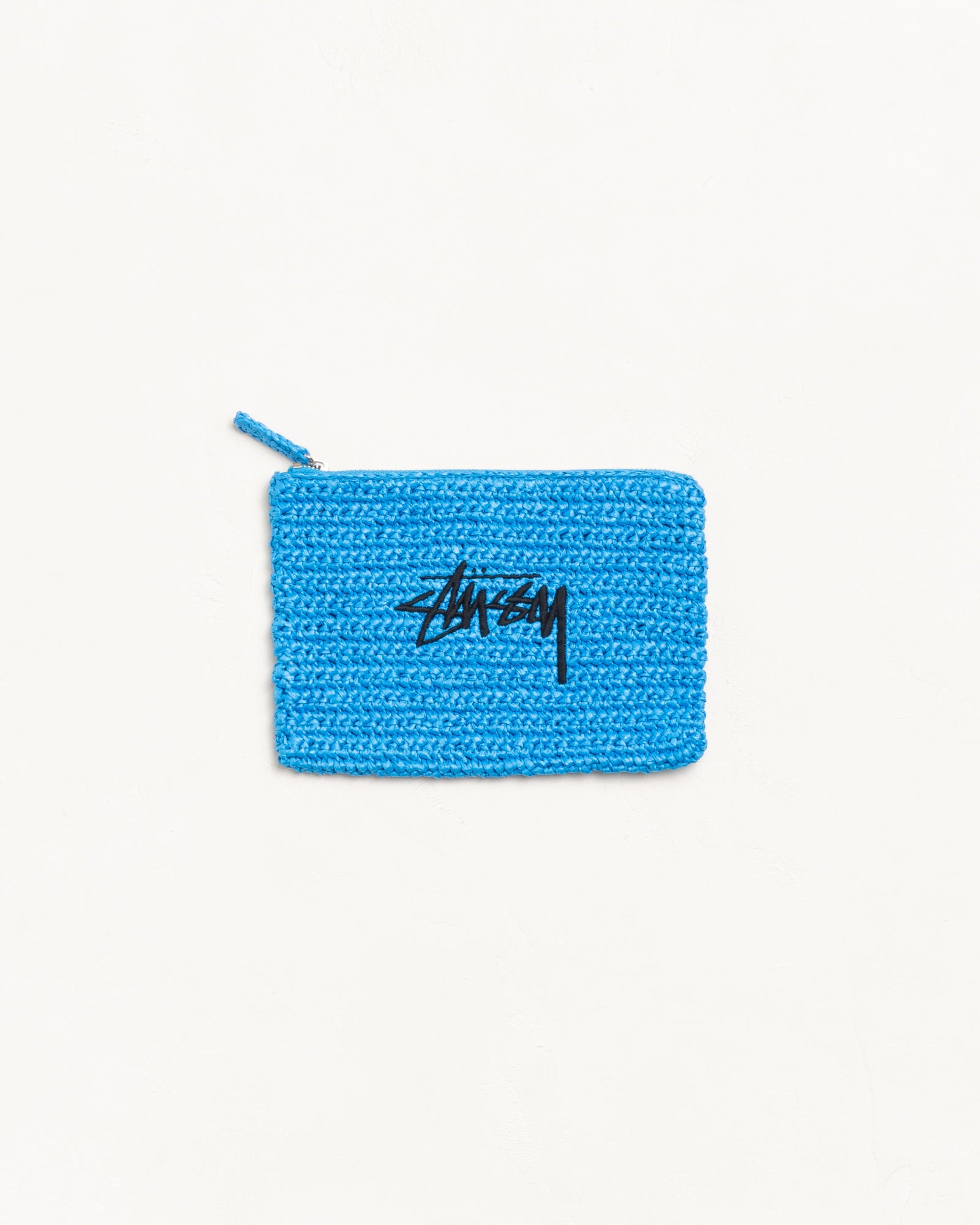 Woven Zip Pouch Accessories in the color Blue