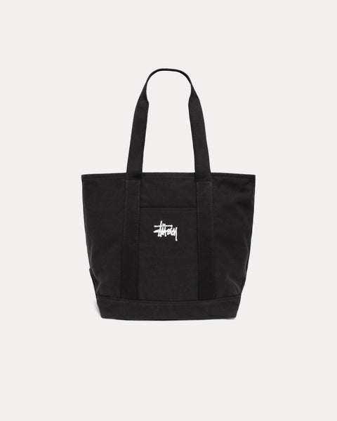 Canvas Market Tote Bag Accessories In Black