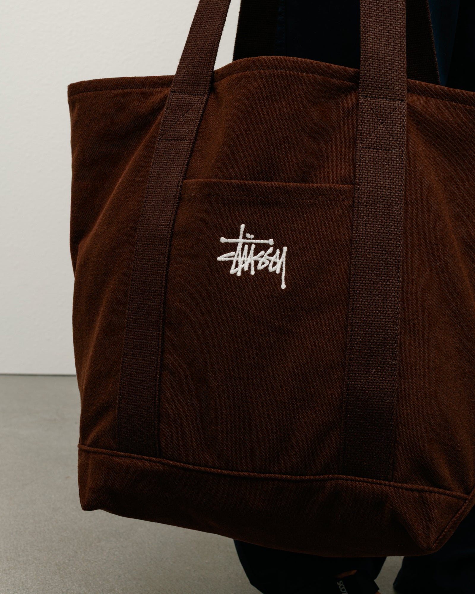 Canvas Market Tote – Brown | Accessories | Stüssy Canada
