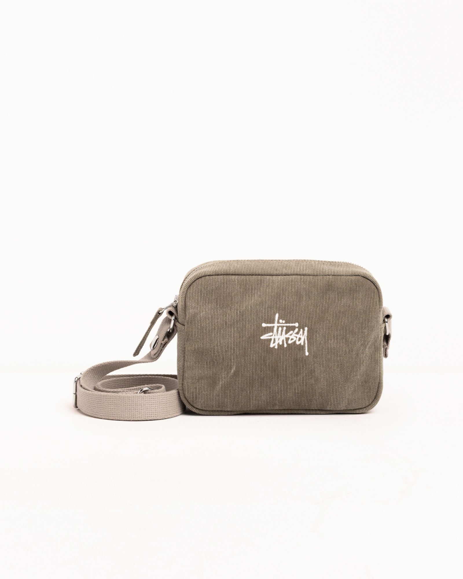Waxed Canvas Pouch – Stone | Accessories | Stüssy Canada