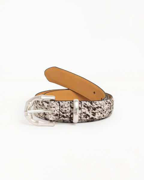 Bamboo Buckle Belt Accessories In Hairy Marble